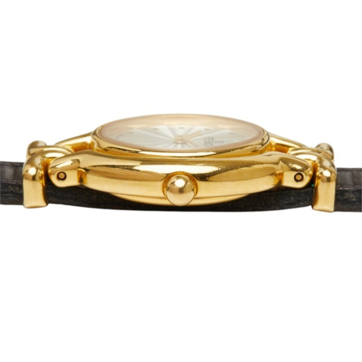 Fendi Chameleon 640L horloge met witte wijzerplaat, 24 mm