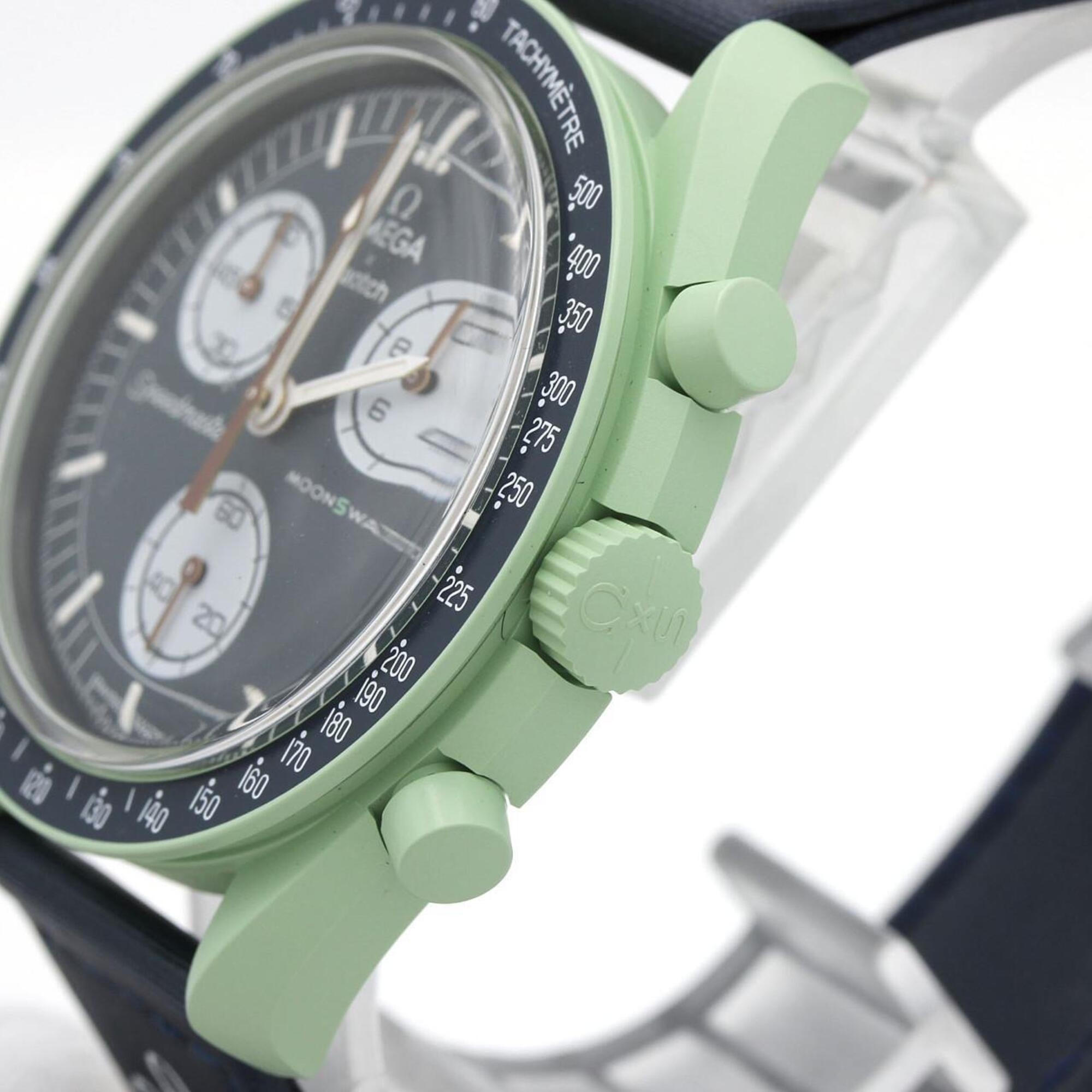 Swatch Mission to earth SO33G100 Blue Dial 42mm Watch