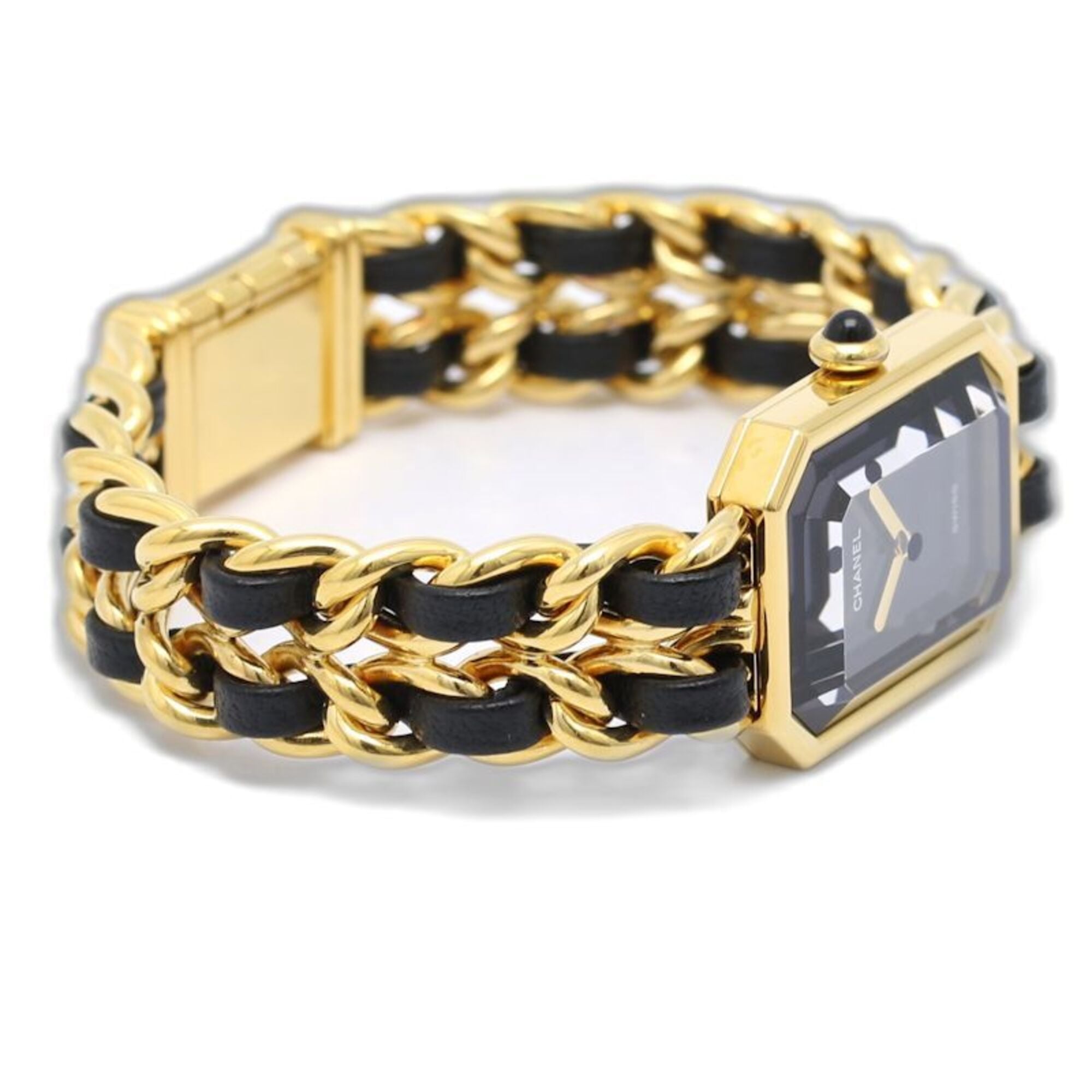 Chanel Premiere H0001 483011002 Black Dial 20mm Watch