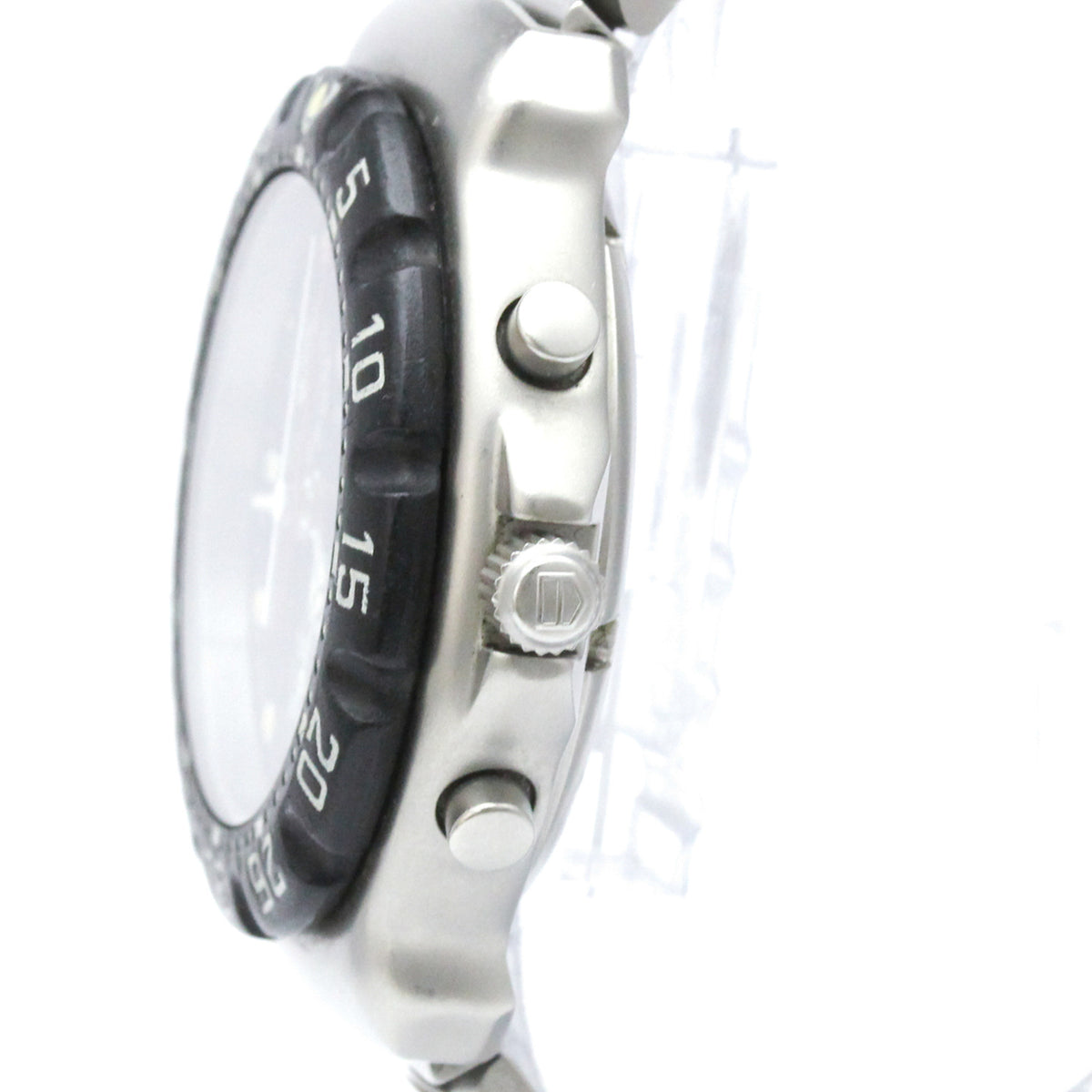 TAG Heuer Serie 2000 CA1211 Schwarz Zifferblatt 38 mm Uhr