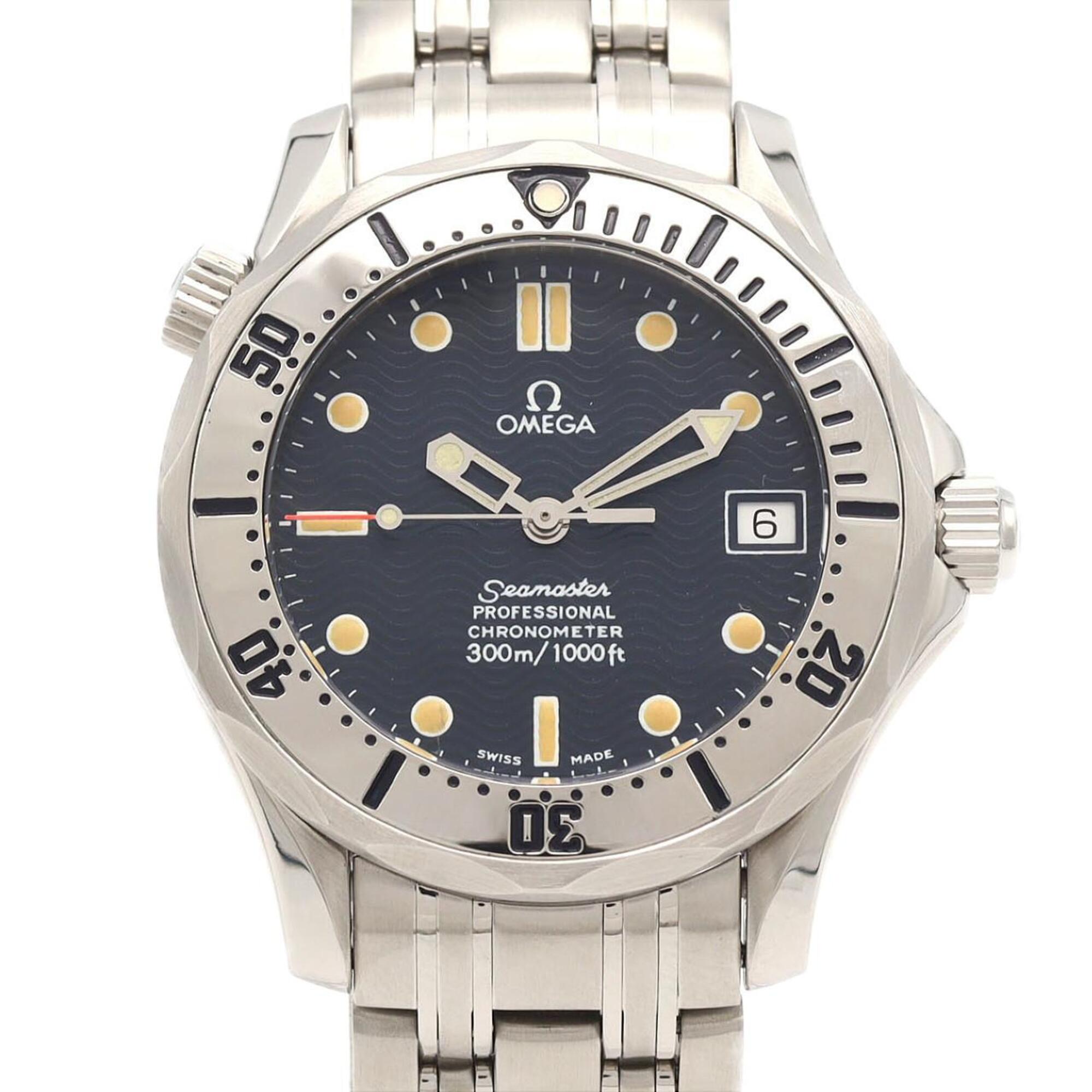 Omega Seamaster Professional 2552.8 Blue Dial 36mm Watch