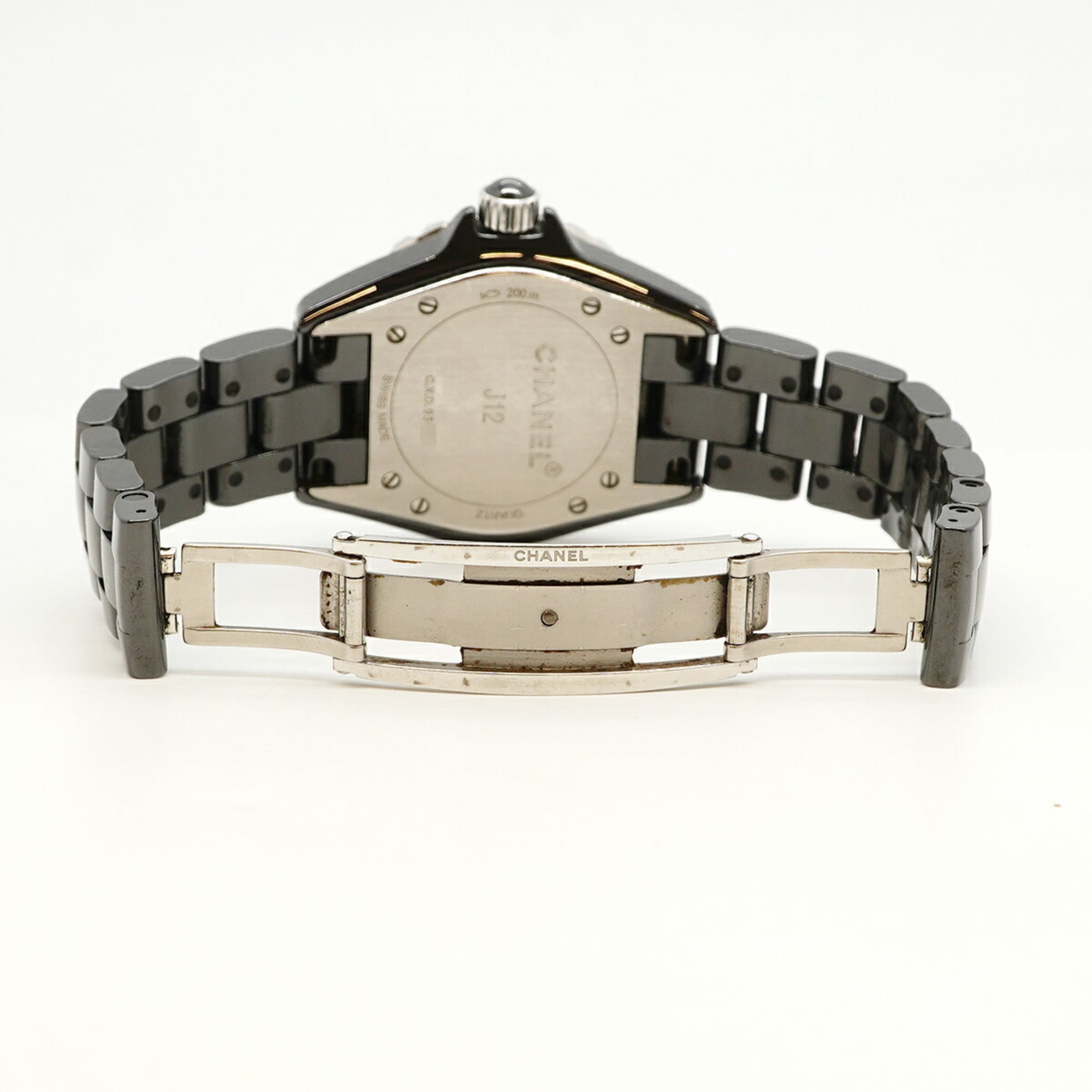 Chanel J12 H0682 Black Dial Ceramic 34mm Watch