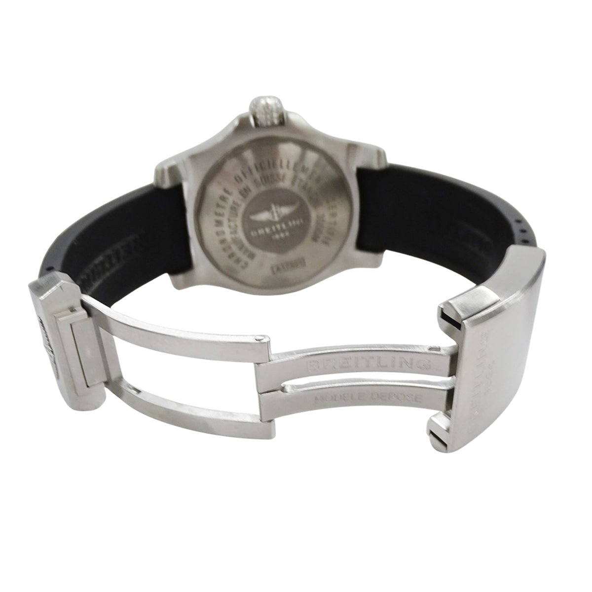 Breitling Avenger II Seawolf A17331 Black Dial 44mm Watch