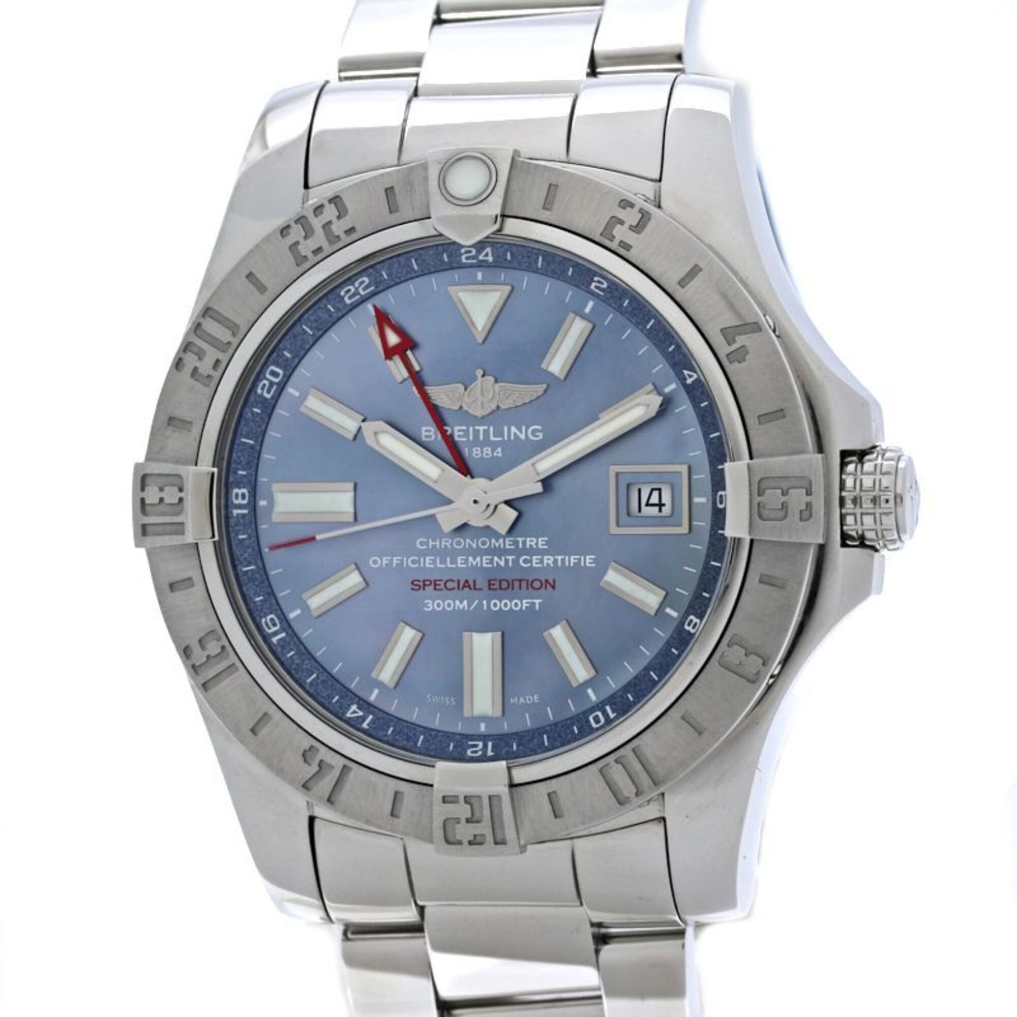 BREITLING Avenger II GMT Japan Limited Edition A3239011 C930 SS 40540