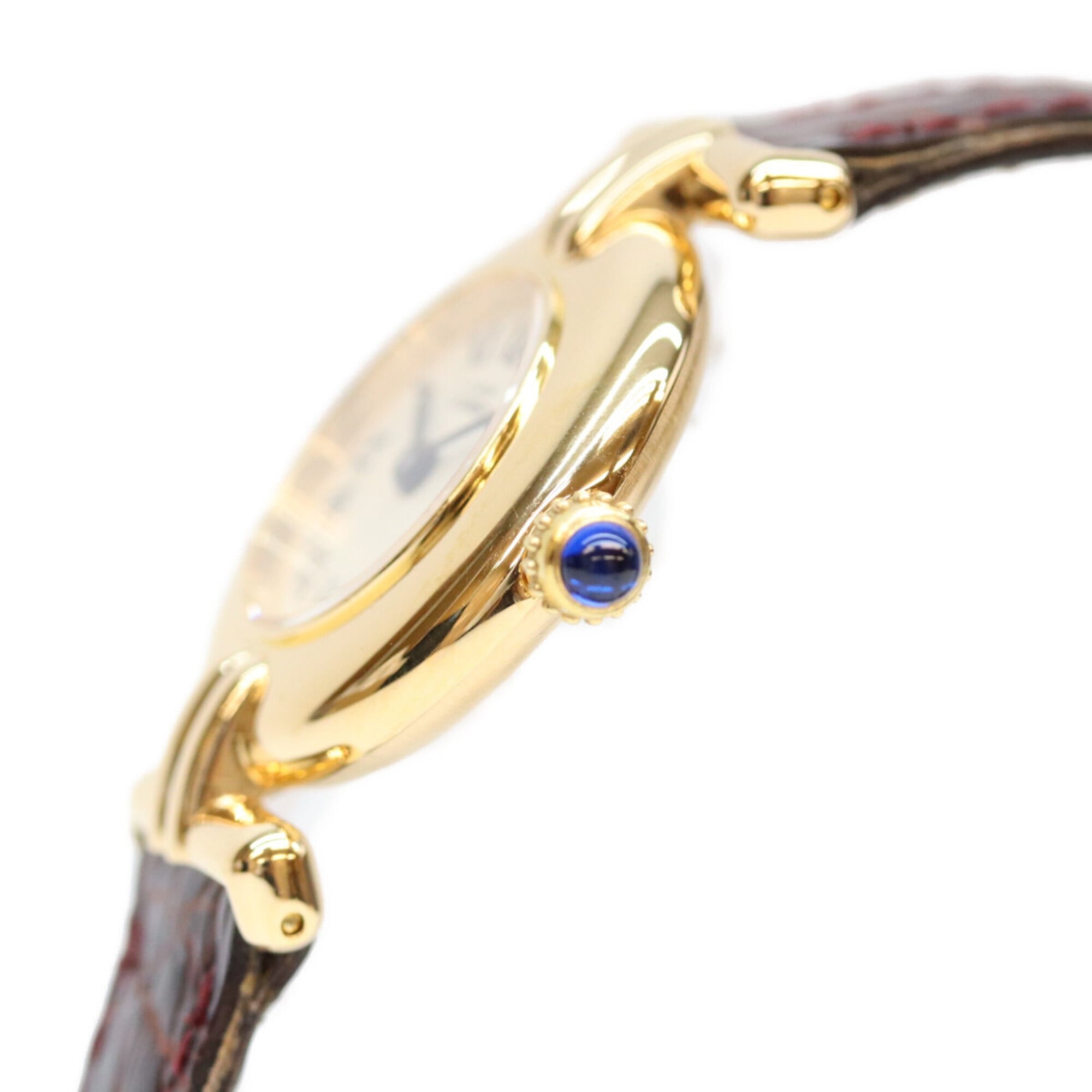 Cartier W1000653 925 Must ColisÃ©e SM Vermeil Quartz Gold with Ivory Dial Ladies