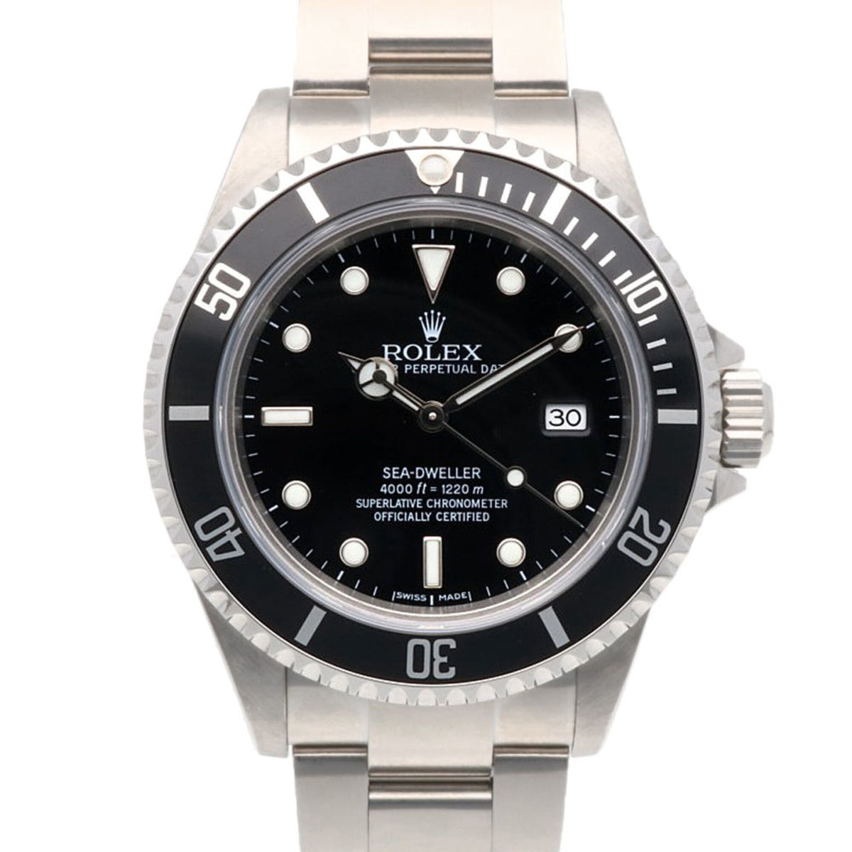 Montre Rolex Sea-Dweller Oyster Perpetual 16600 Noir Cadran 40mm