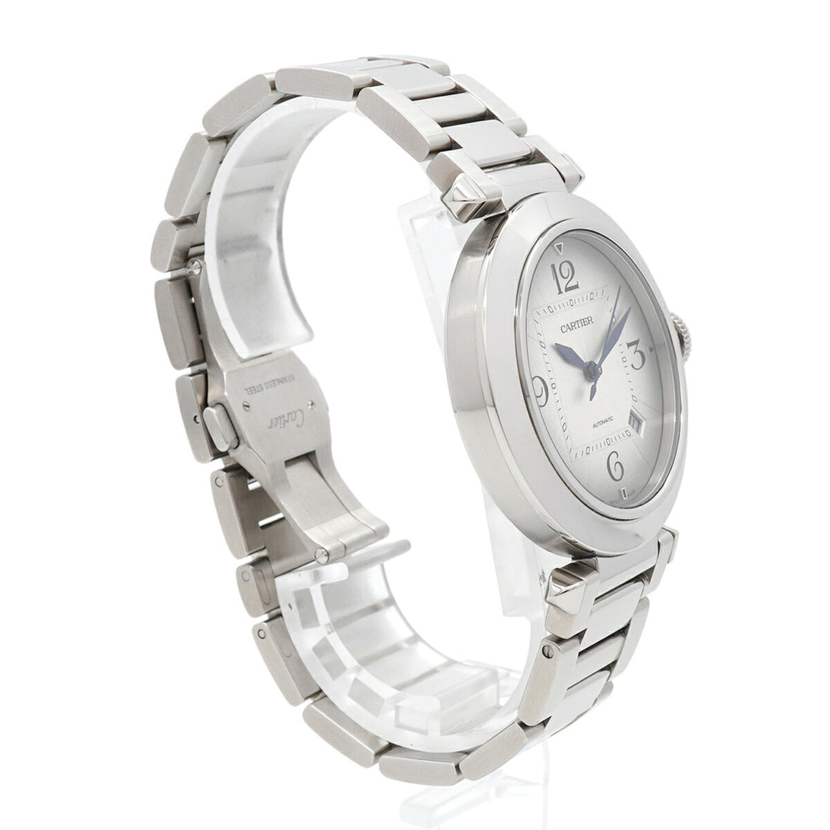 Cartier Pasha de WSPA0009 Silver Dial 40mm Watch