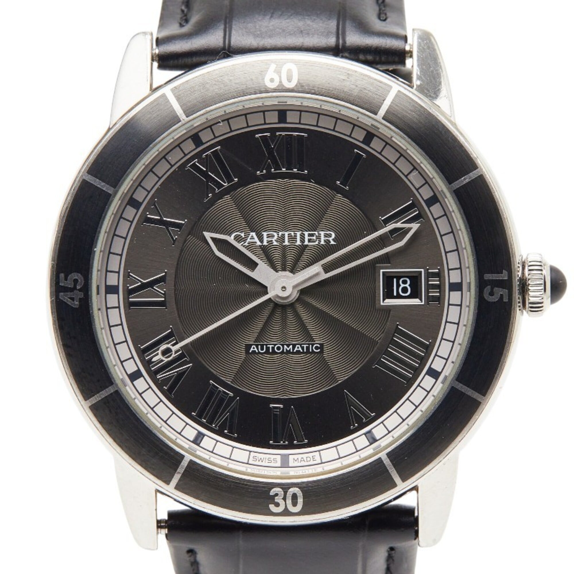 Cartier Ronde Croisière de WSRN0003 Gray Dial 42mm Watch