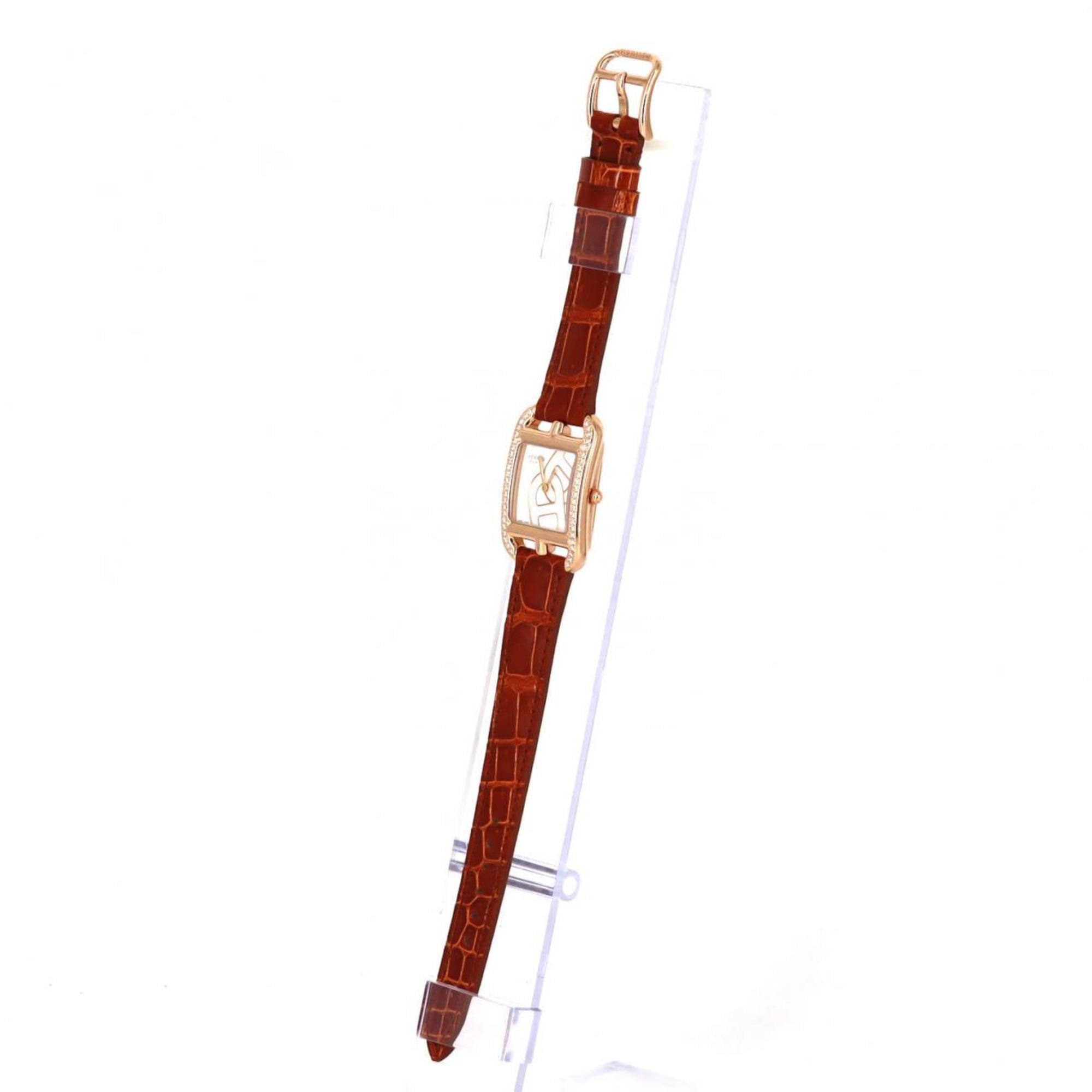 HermÃ¨s Cape Cod Chaine d'Ancrejoyer PG D CC1.371 PG/RG Quartz Watch