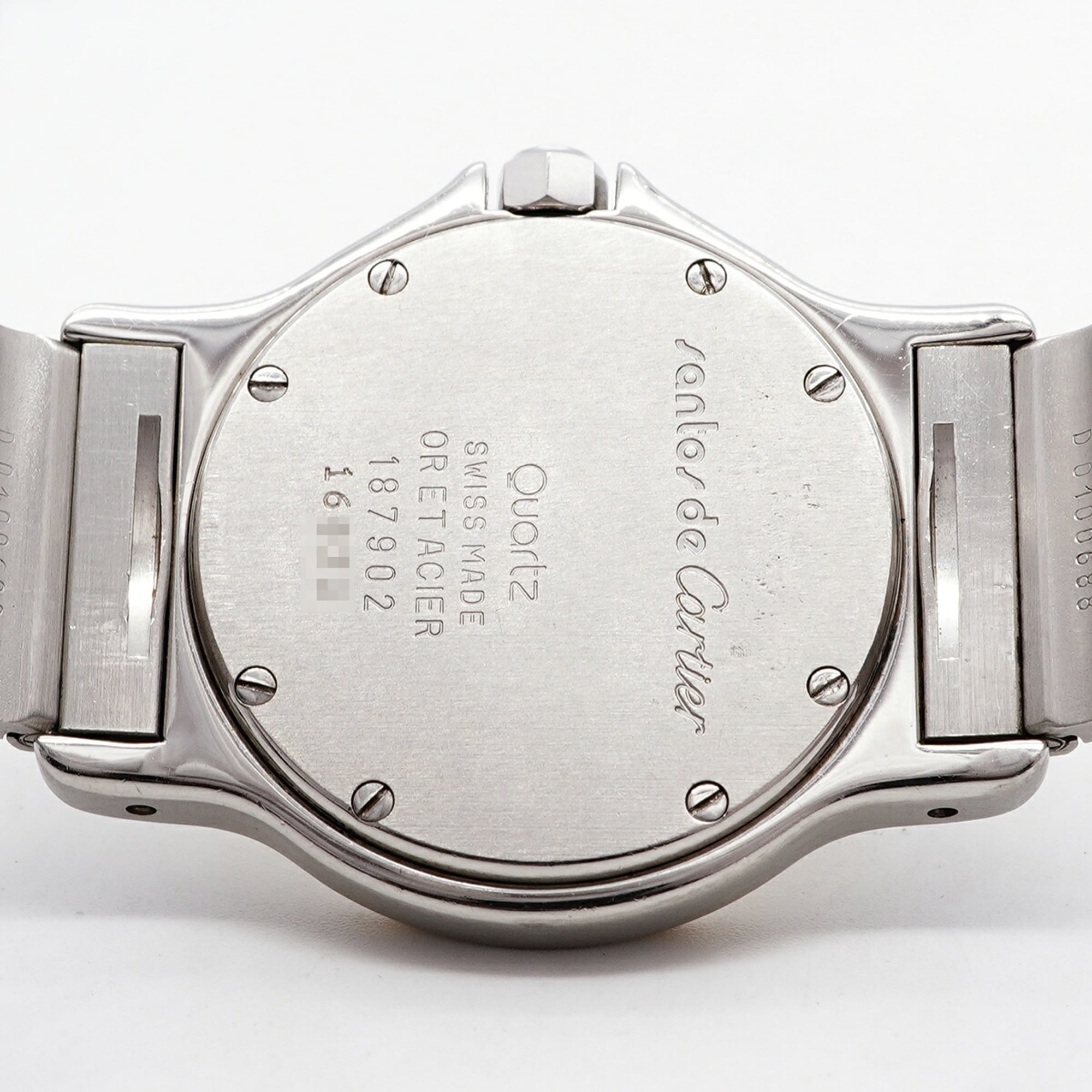 Montre Cartier Santos Octagon LM W2001583 Beige Cadran 29 mm
