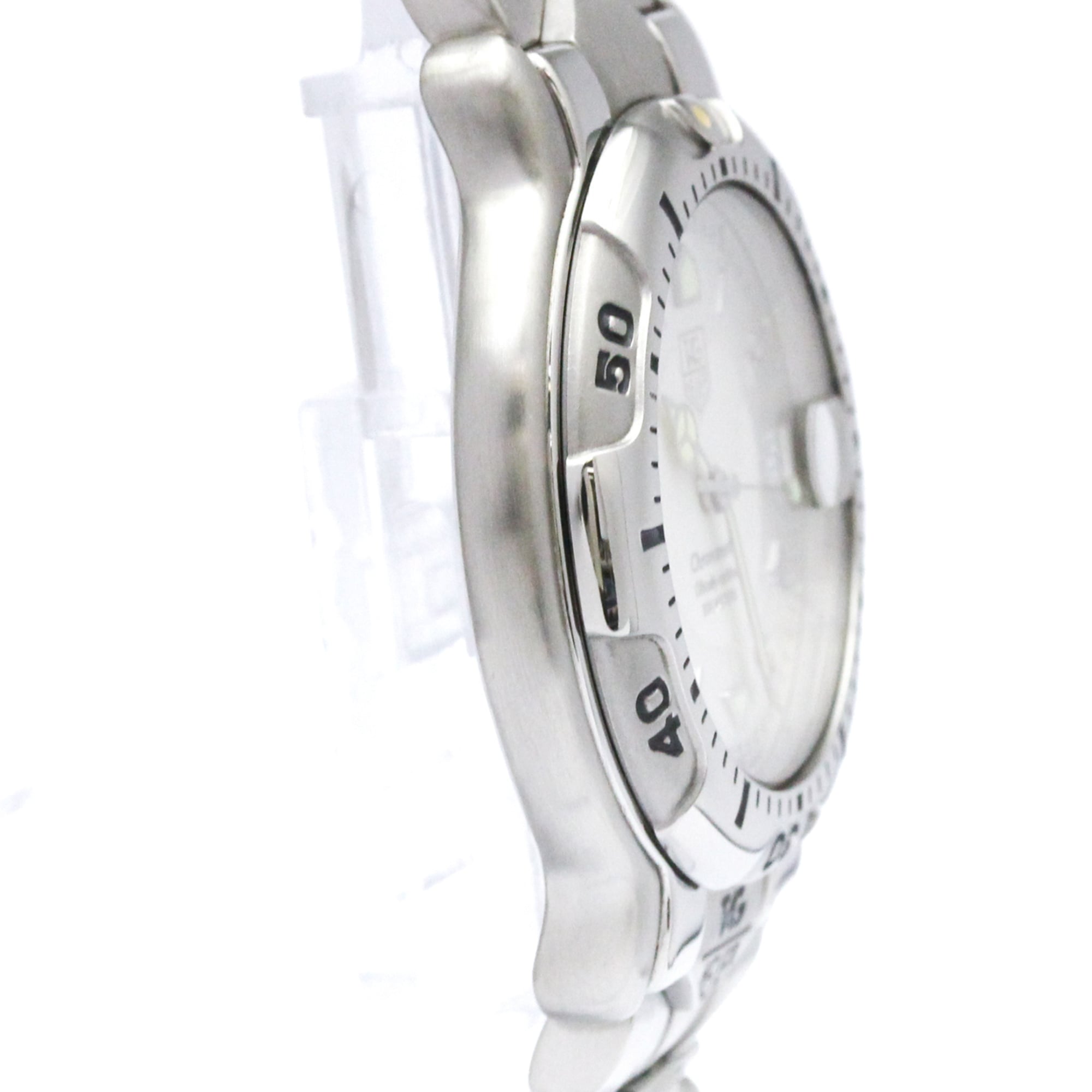 TAG Heuer 6000 Series WH5111 Silver Dial 39mm Watch