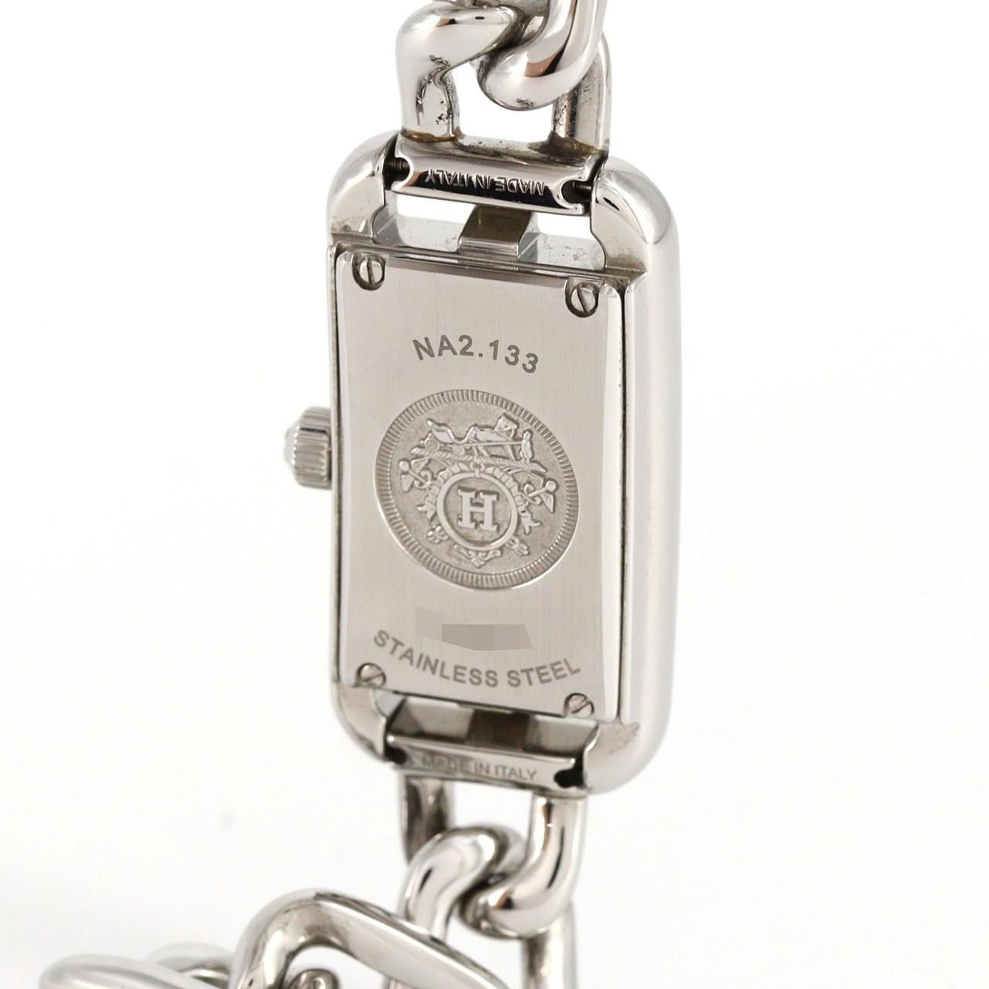 Hermès Nantucket D-2P NA2.133 roestvrijstalen quartzhorloge