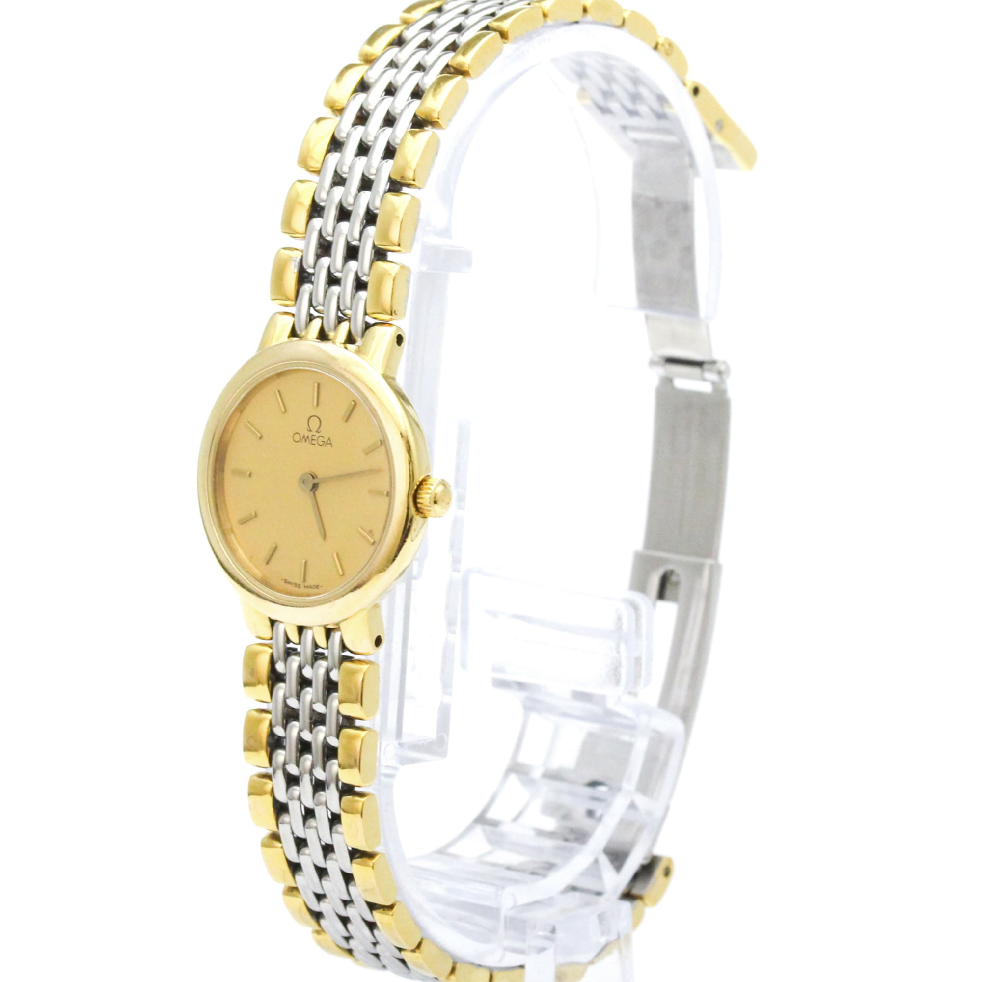 Omega De Ville 7950897 Gold Dial 22mm Watch
