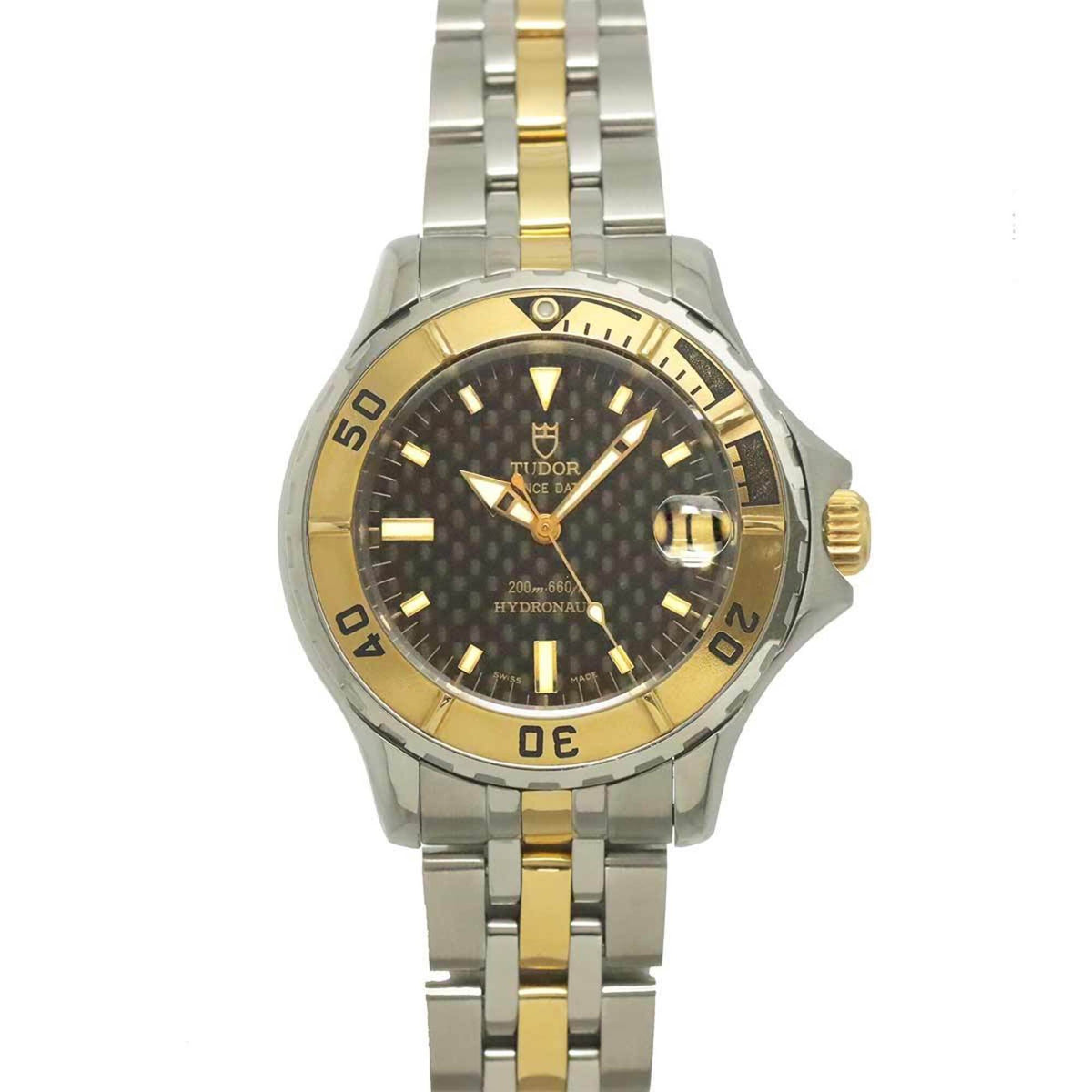 Montre Tudor Hydronaut 85193P Noir cadran 36 mm