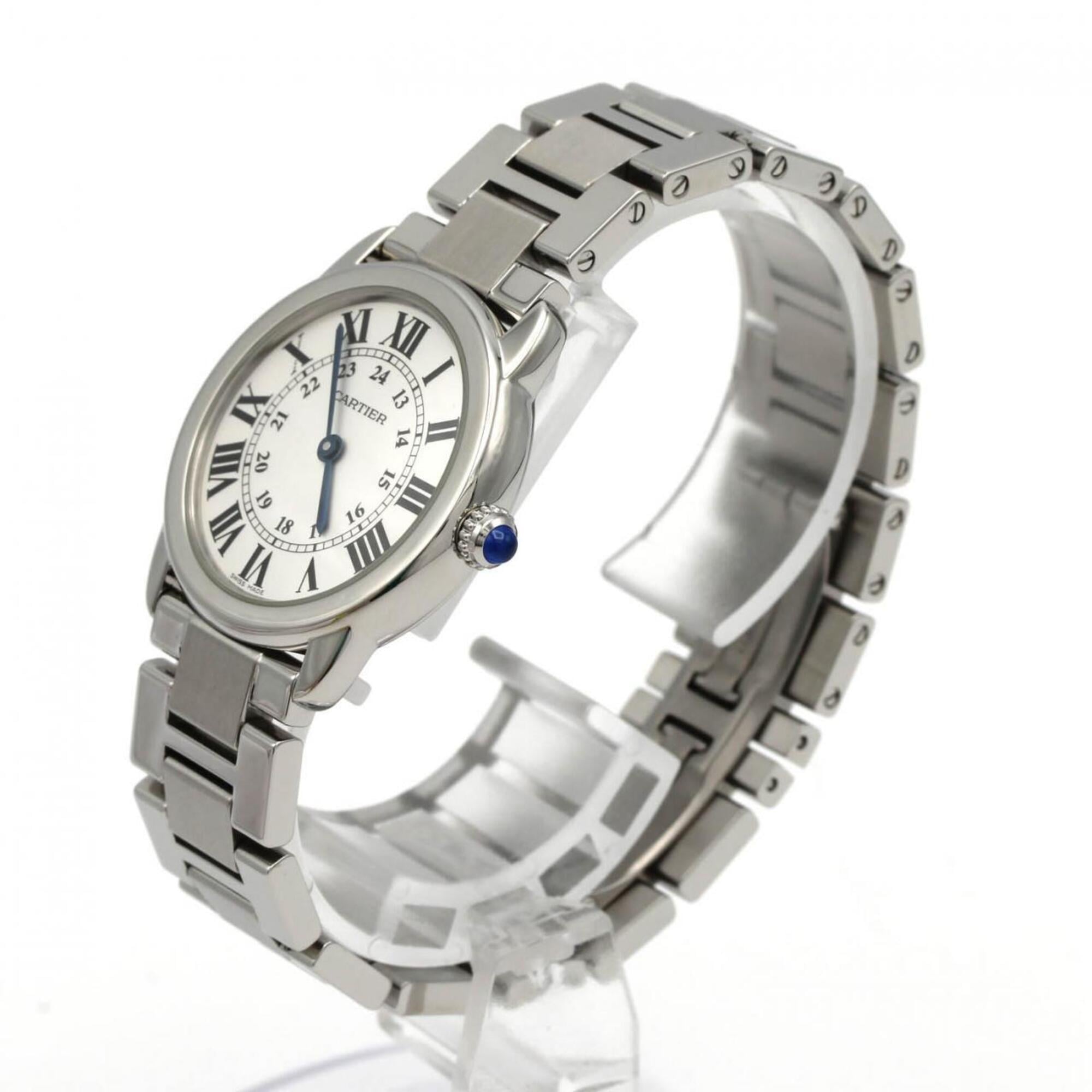 Cartier Ronde Solo SM W6701004 Silver Dial 29mm Watch