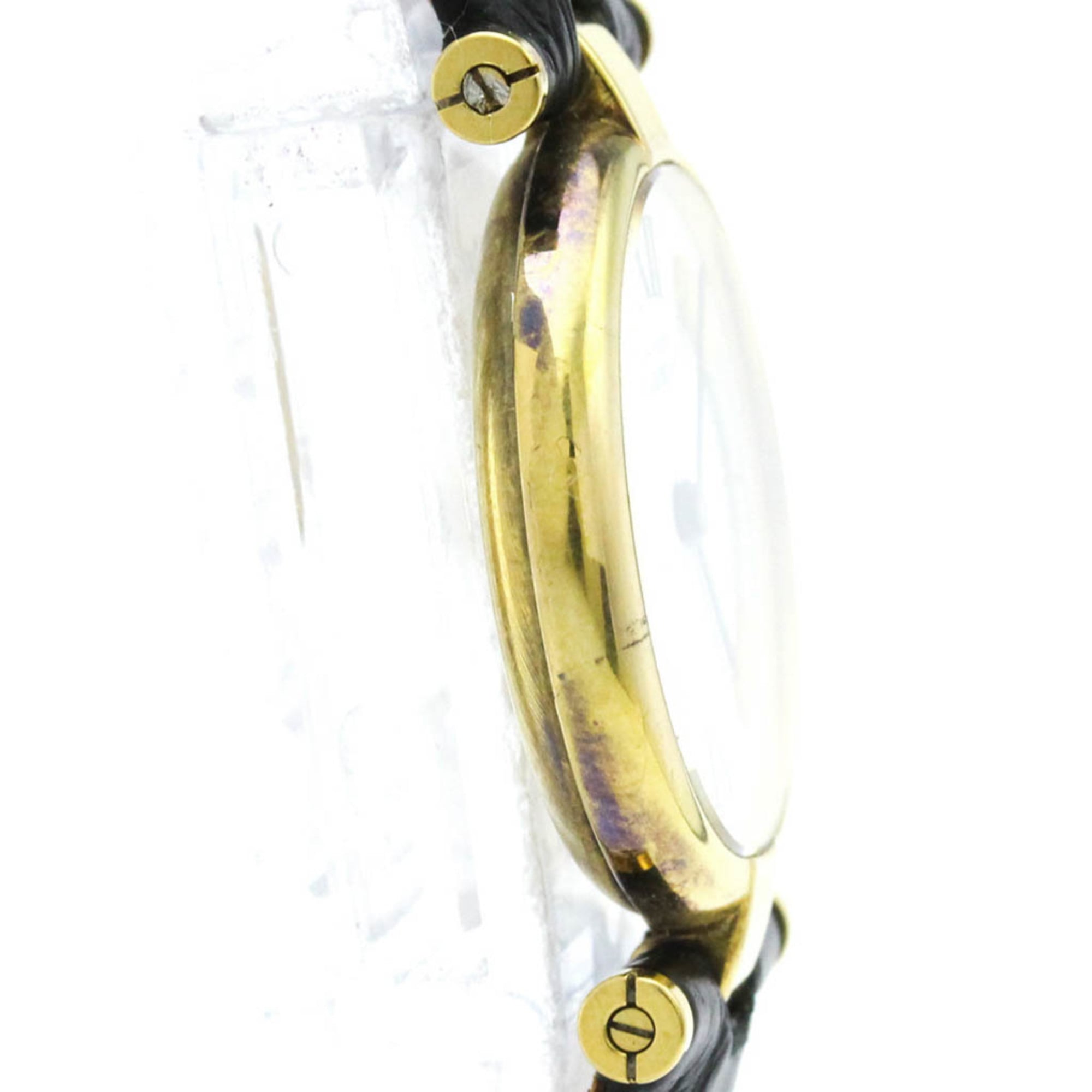 CARTIER Must Vendôme Vermeil verguld quartz dameshorloge W1006554