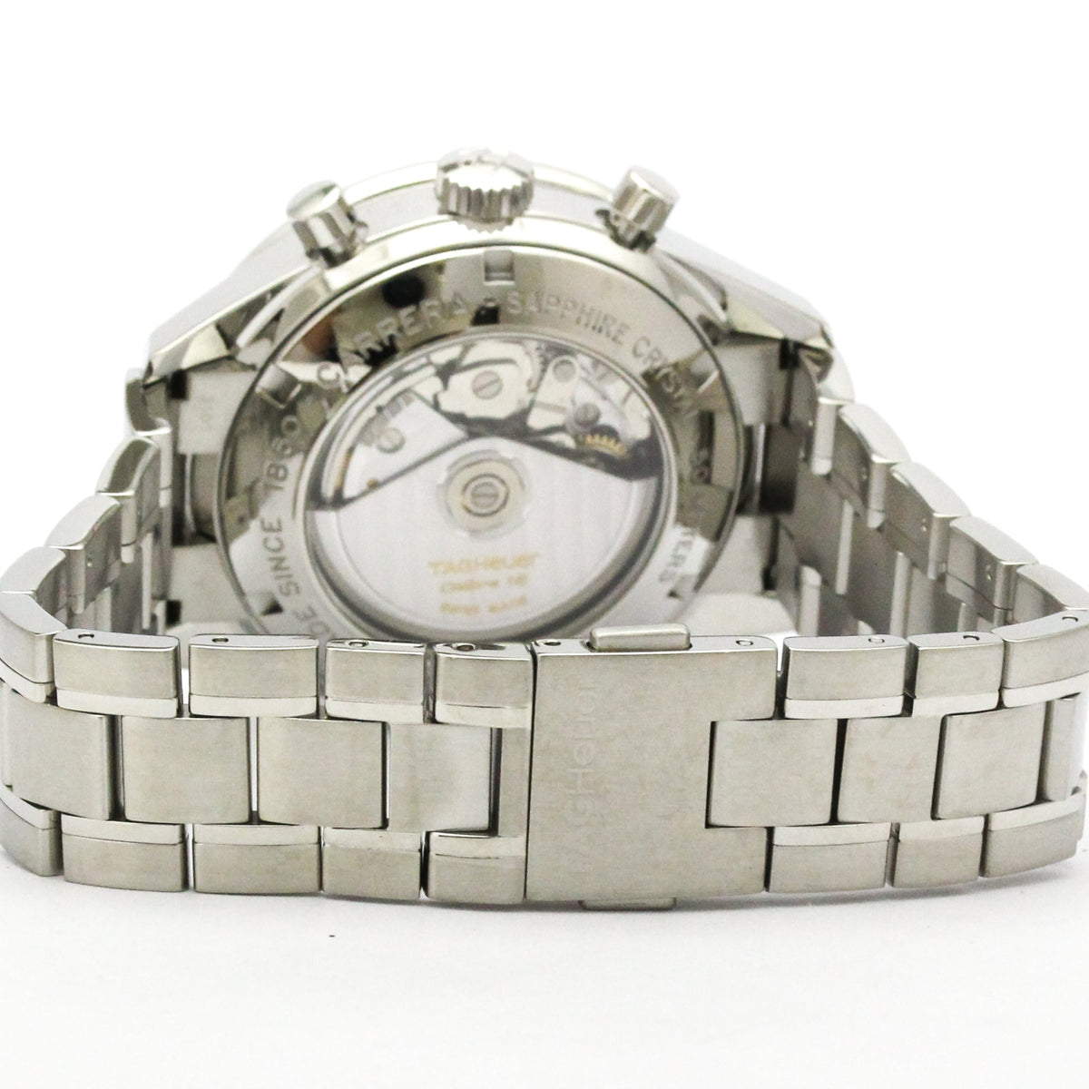 TAG Heuer Carrera CV2011 Silver Dial 41mm Watch
