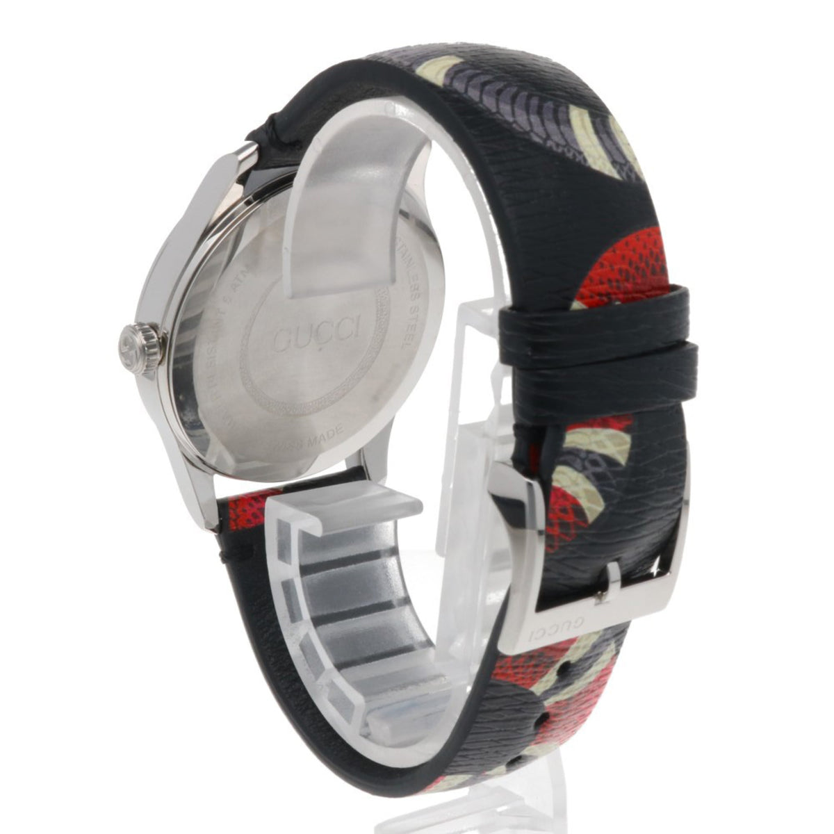 Montre Gucci G-Timeless YA1264007A/126.4 Noir avec cadran de 38 mm