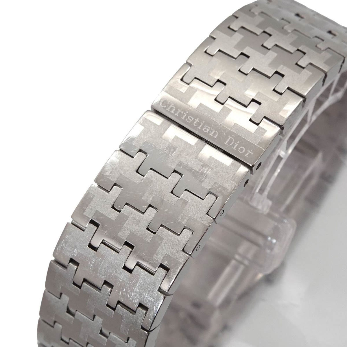 Christian Dior Miss D70 100 Silver, White Dial 15mm Watch