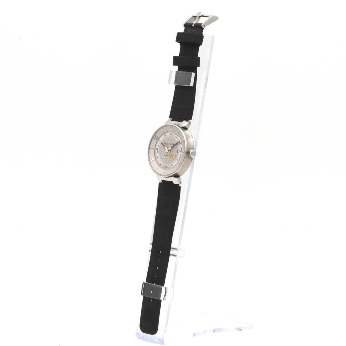 Louis Vuitton Tambour Moon GMT Q8D31 Silver Dial 41mm Watch