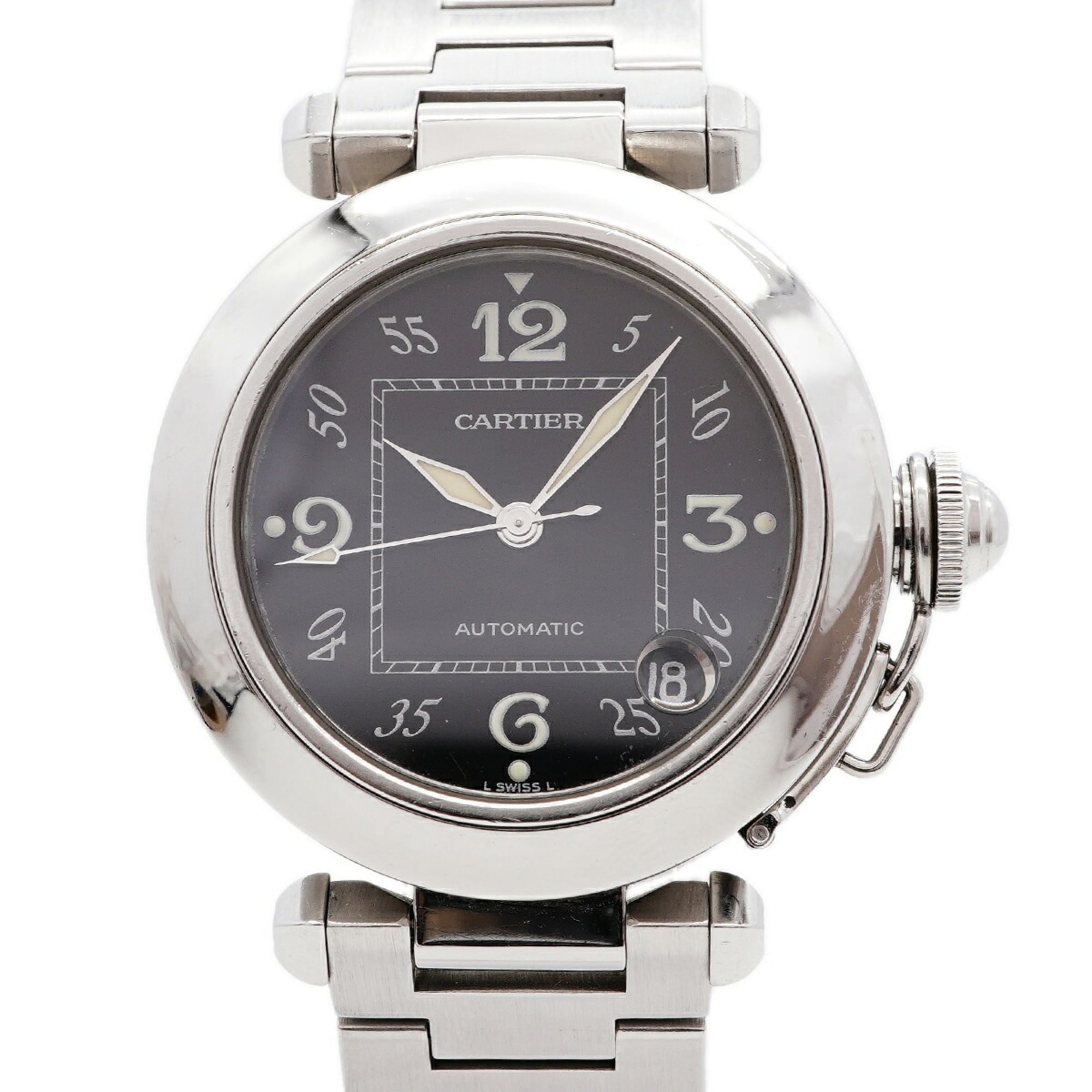Montre Cartier Pasha C W31043M7 Noir cadran 35 mm