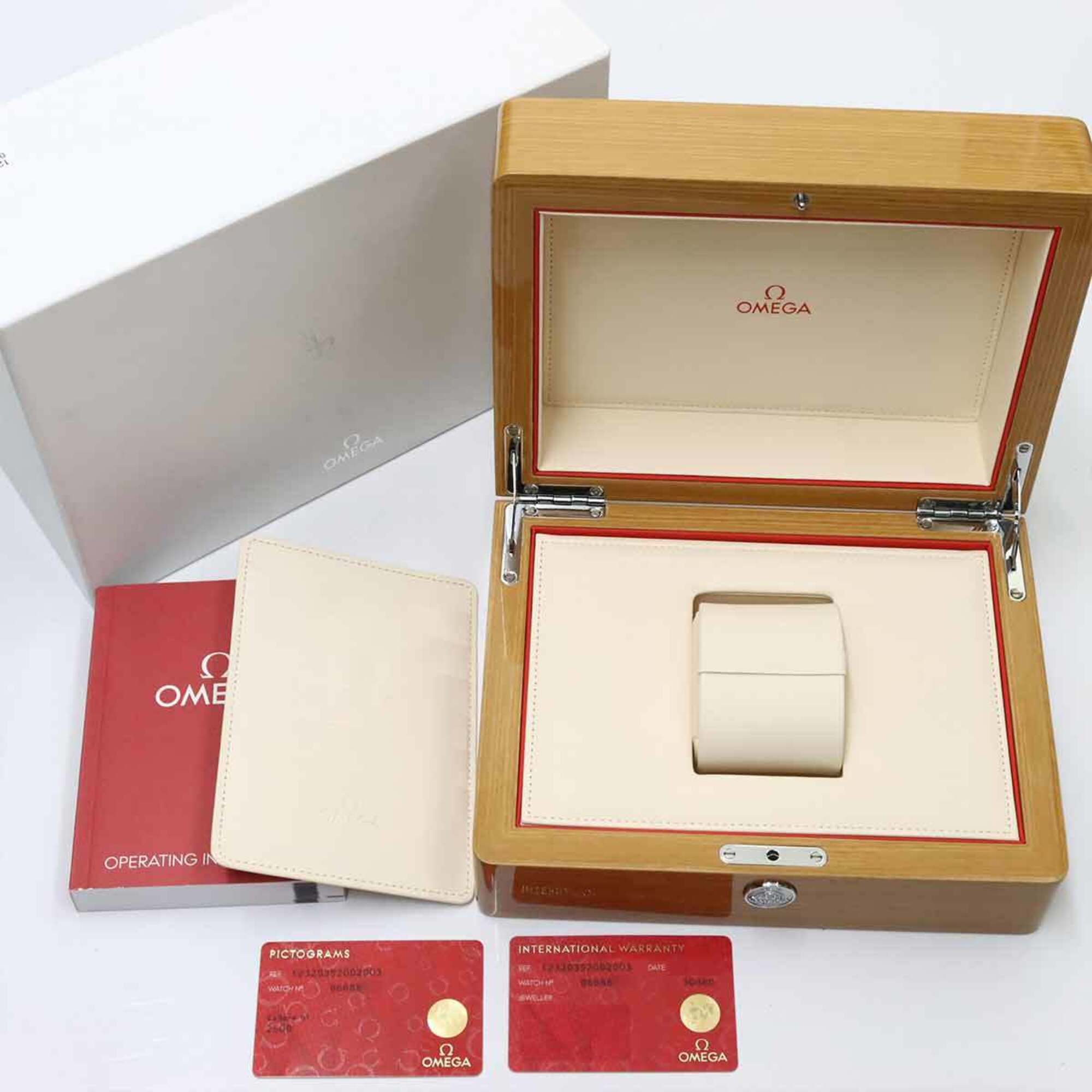 Omega Constellation 123 20 35 02 003 Men's Watch, Date, Silver & Pink Gold, Automatic Movement