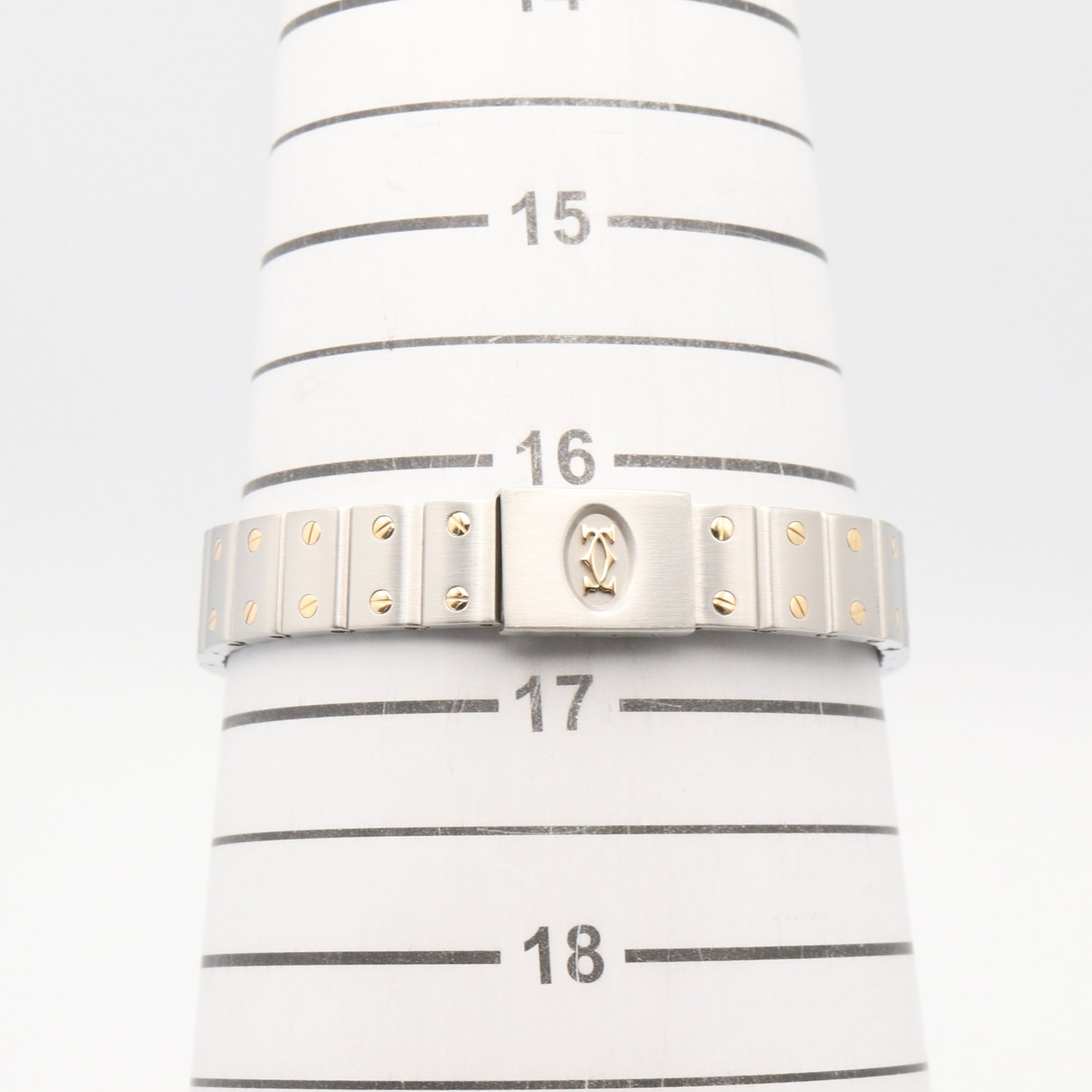 Cartier Santos Galbee SM W20012C4 Silver Dial 23mm Watch
