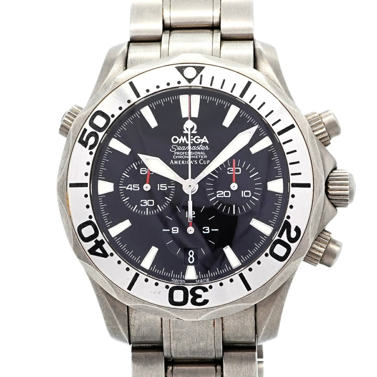 Omega Seamaster Professional America's Cup 2293.50 Black Dial 41mm Watch