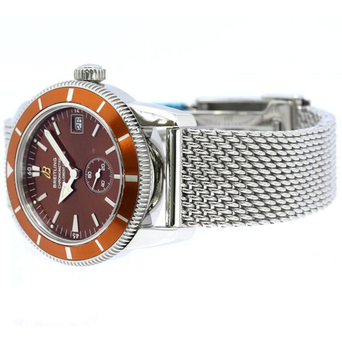 Breitling Superocean Heritage 38 Date A372Q43OCA A372Q43OCA A37320 Horloge met bruine wijzerplaat, 38 mm