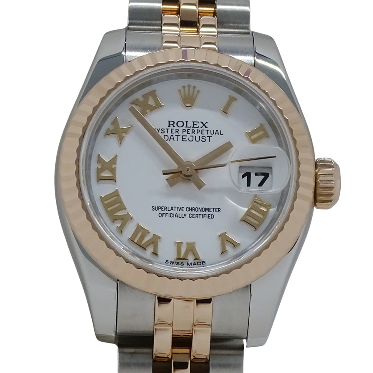 Rolex Datejust 179171 Weiß Zifferblatt 26 mm Uhr