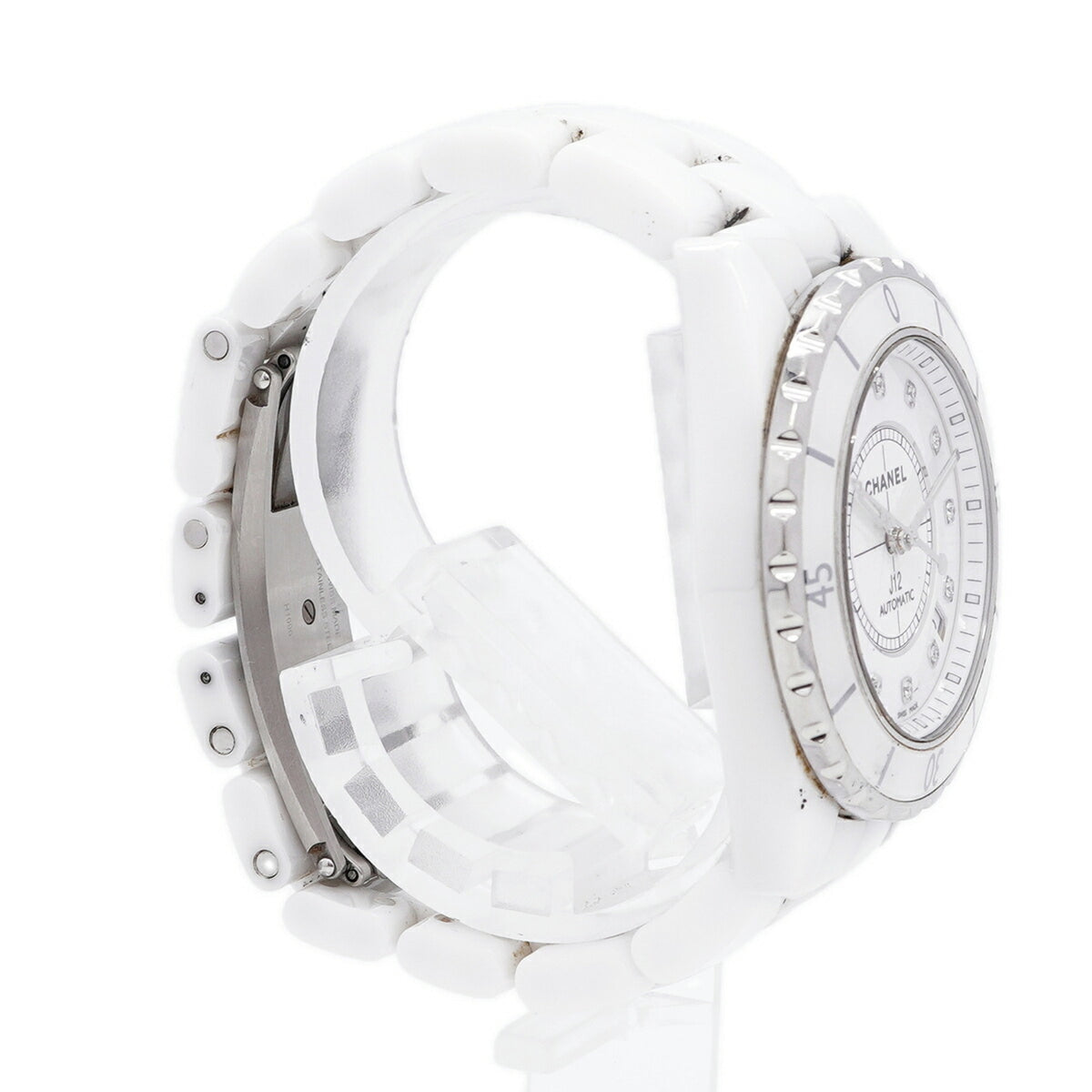 Montre Chanel J12 12P Diamond H1629 Blanc cadran 38 mm
