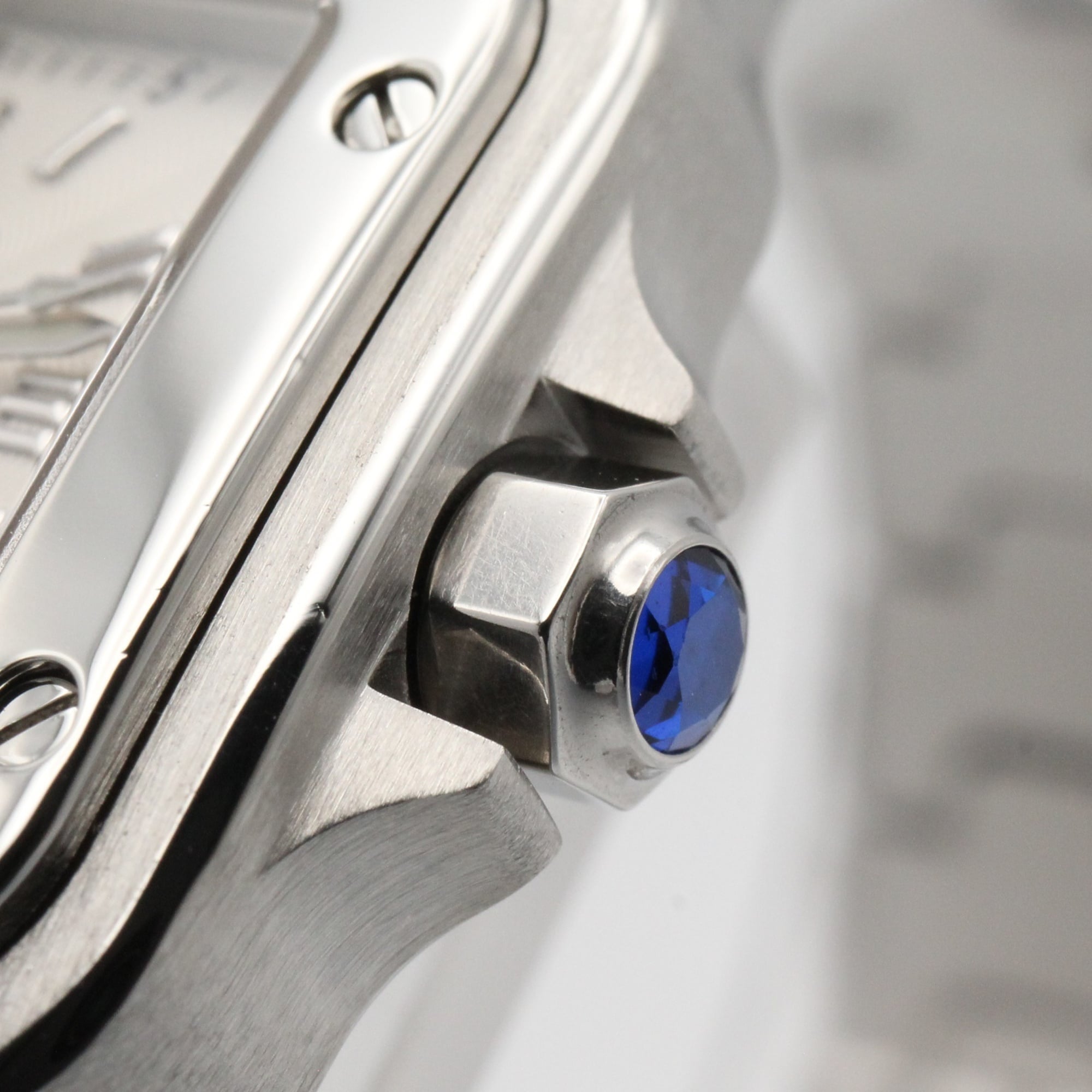 Cartier Santos W20044D6 Silver Dial Stainless steel 24mm Watch