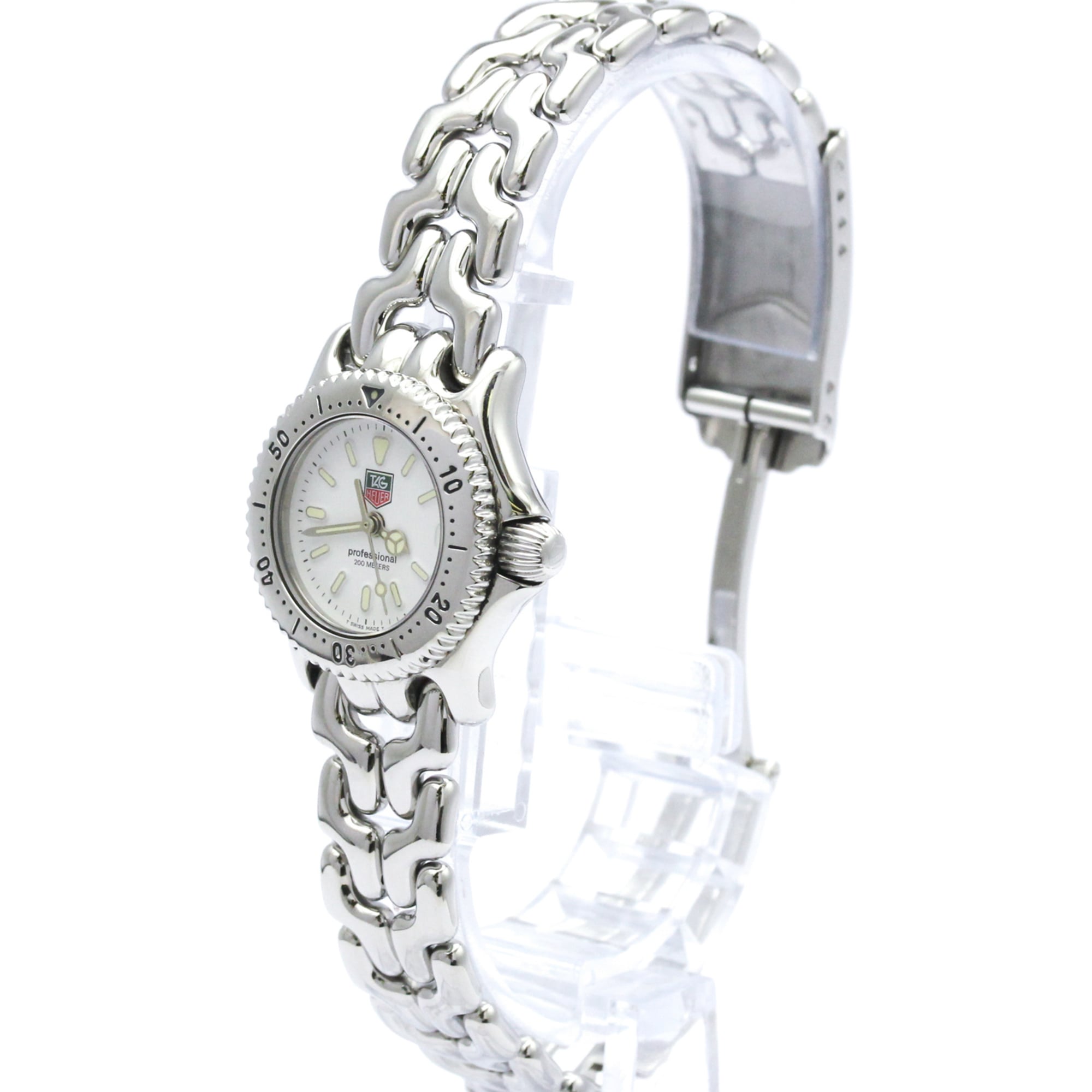 【不動】TAG Heuer Professional 腕時計 S90.808 TAG HEUER Sel Professional 200M Quartz Ladies Watch S90.808
