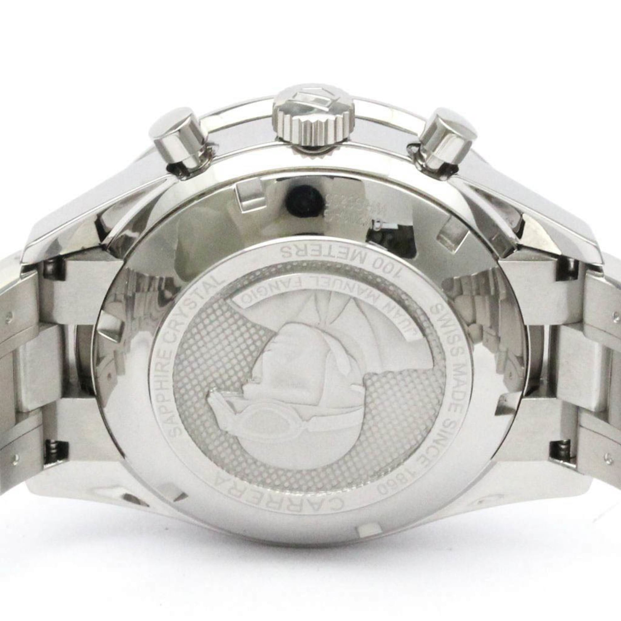 TAG Heuer Carrera CV201AG Black Dial Stainless steel 41mm Watch