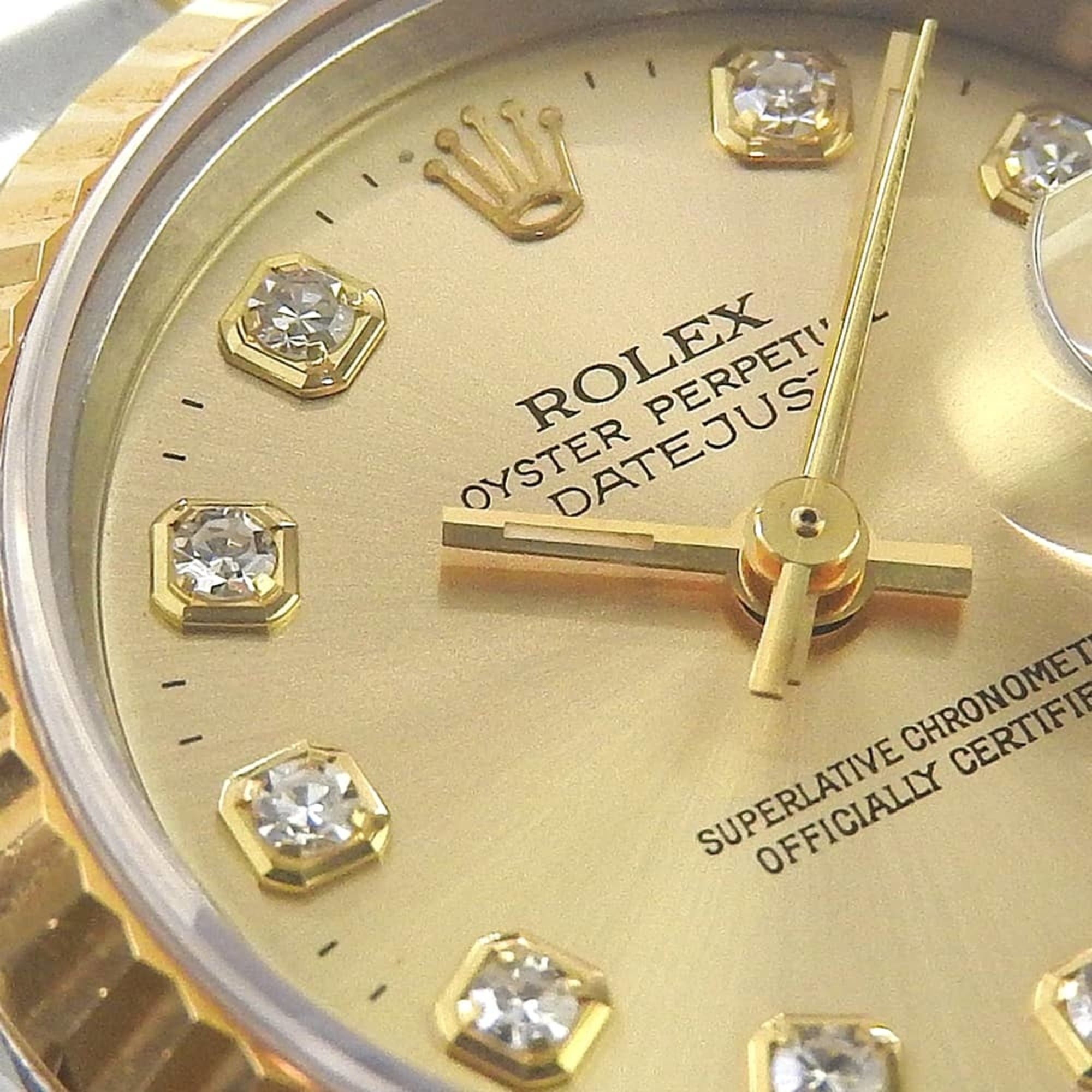 Montre Rolex Datejust Champagne avec cadran de 26 mm