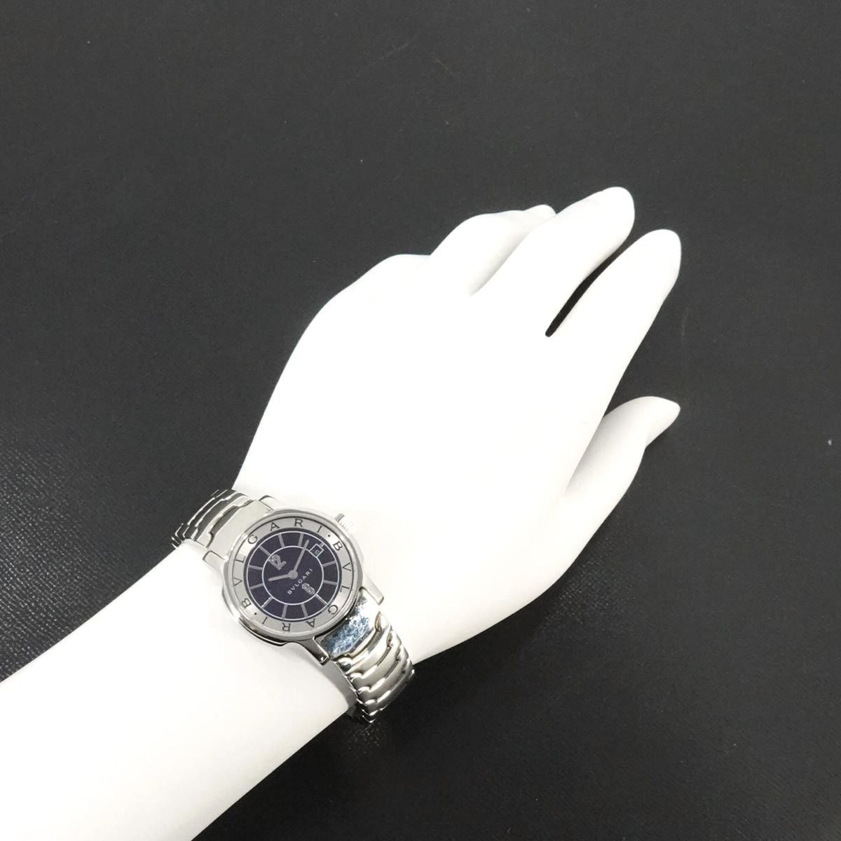 Montre Bvlgari Bulgari BVLGARI Solo Tempo ST29S Noir Cadran 29 mm