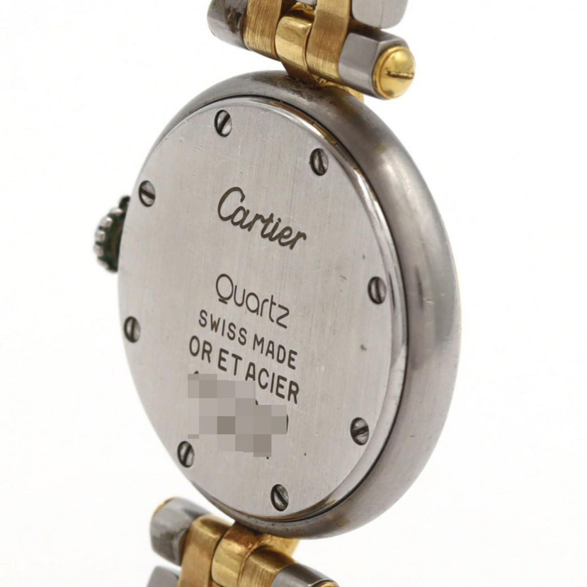 Cartier Panthère Vendôme SM 2-reihig Silber Zifferblatt 23 mm Uhr