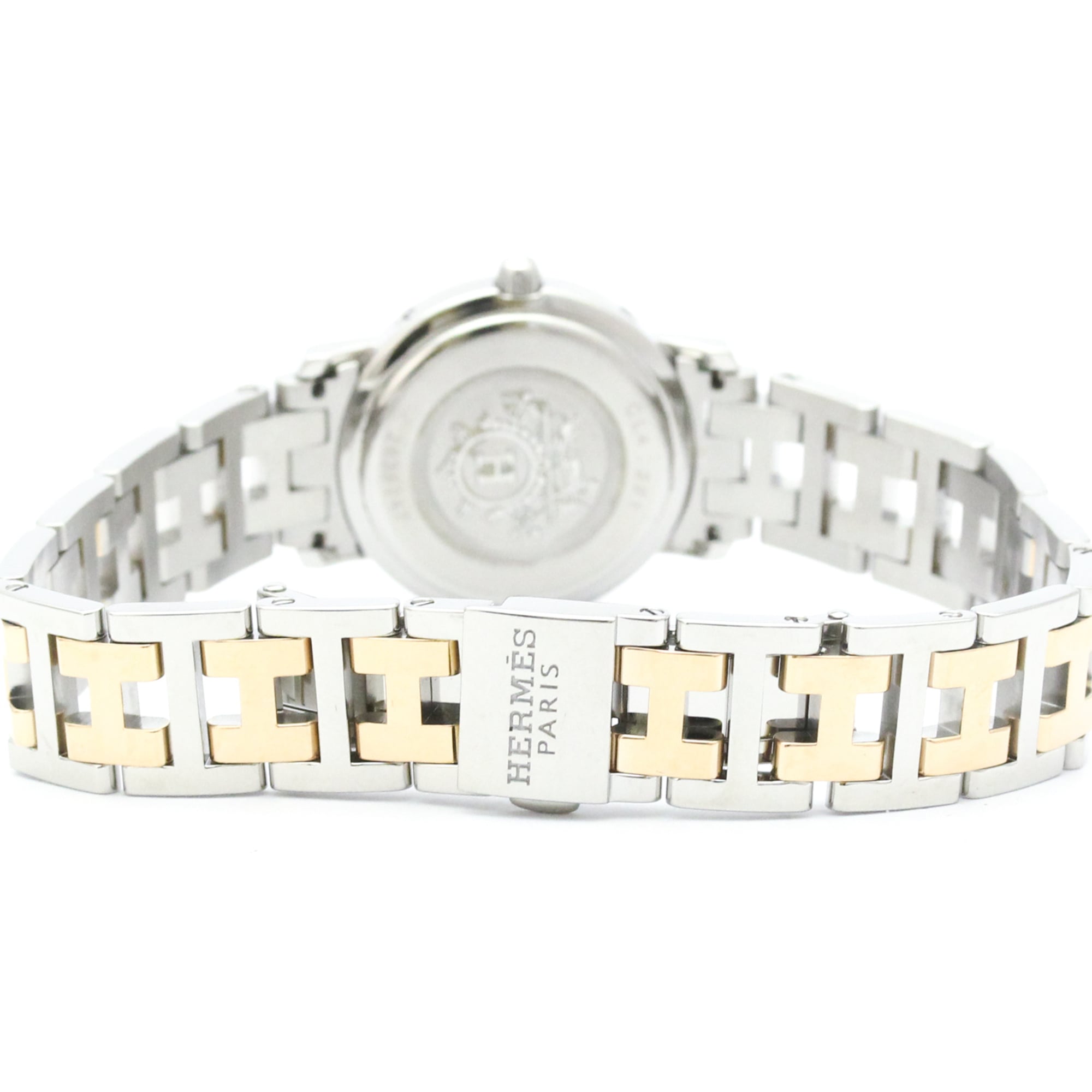 Hermes Clipper CL4.221 Pink gold Dial 24mm Watch