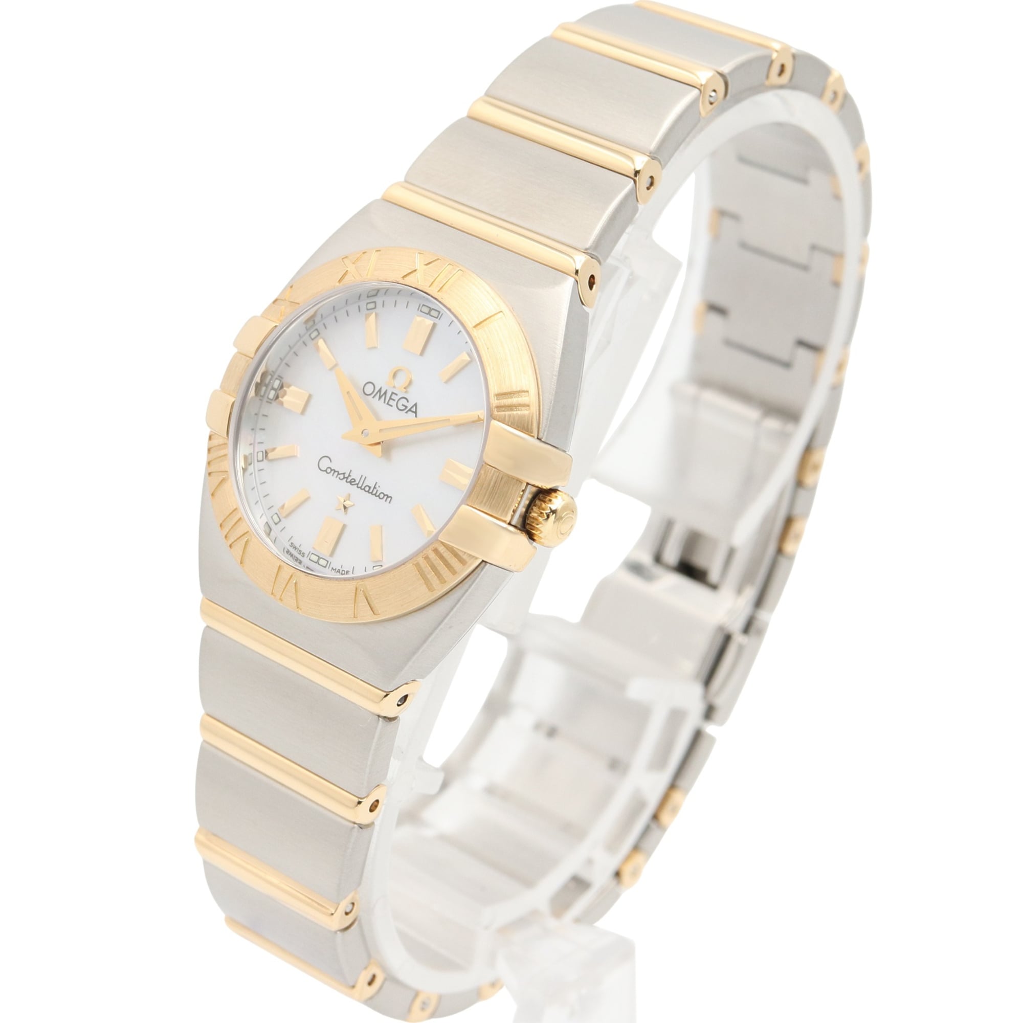 Omega Constellation Double Eagle 1381.7 White Dial 24mm Watch