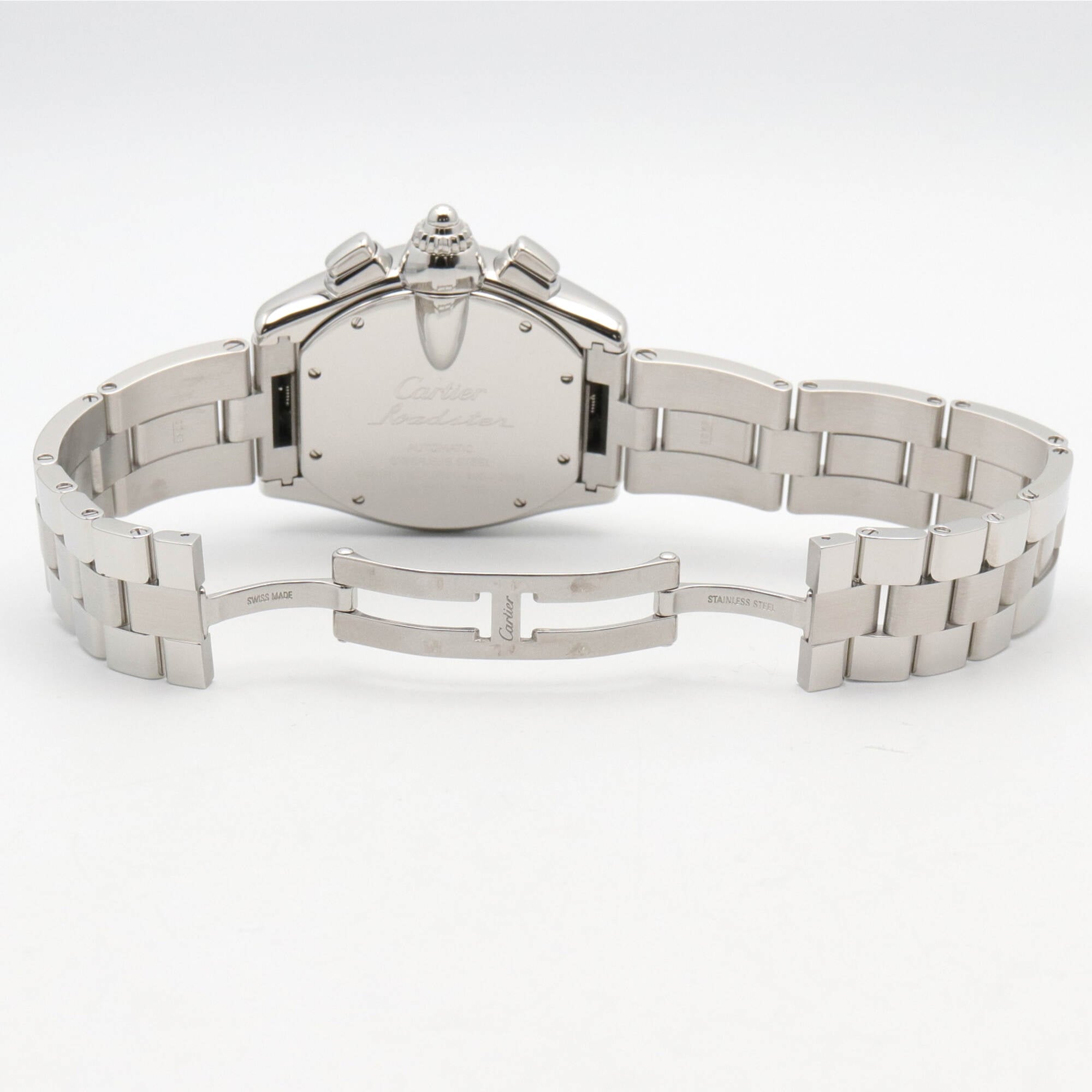 Cartier Roadster W62019X6 Silver Dial Stainless steel 42mm Watch
