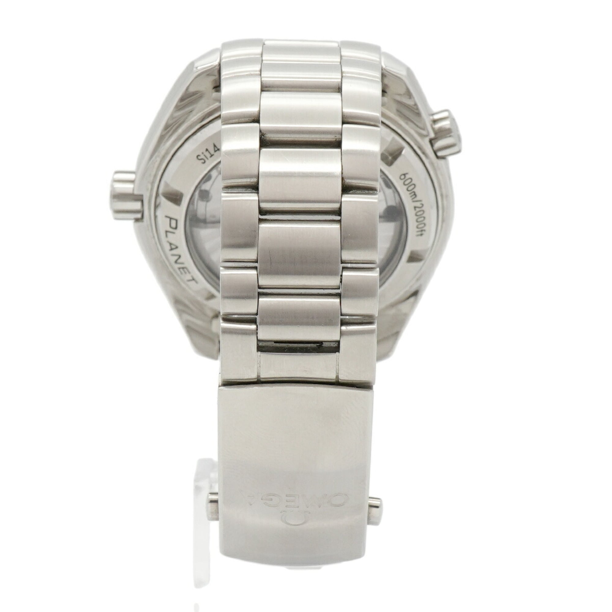 Omega Seamaster Planet Ocean 232.30.42.21.01.001 herenhorloge met zwarte wijzerplaat