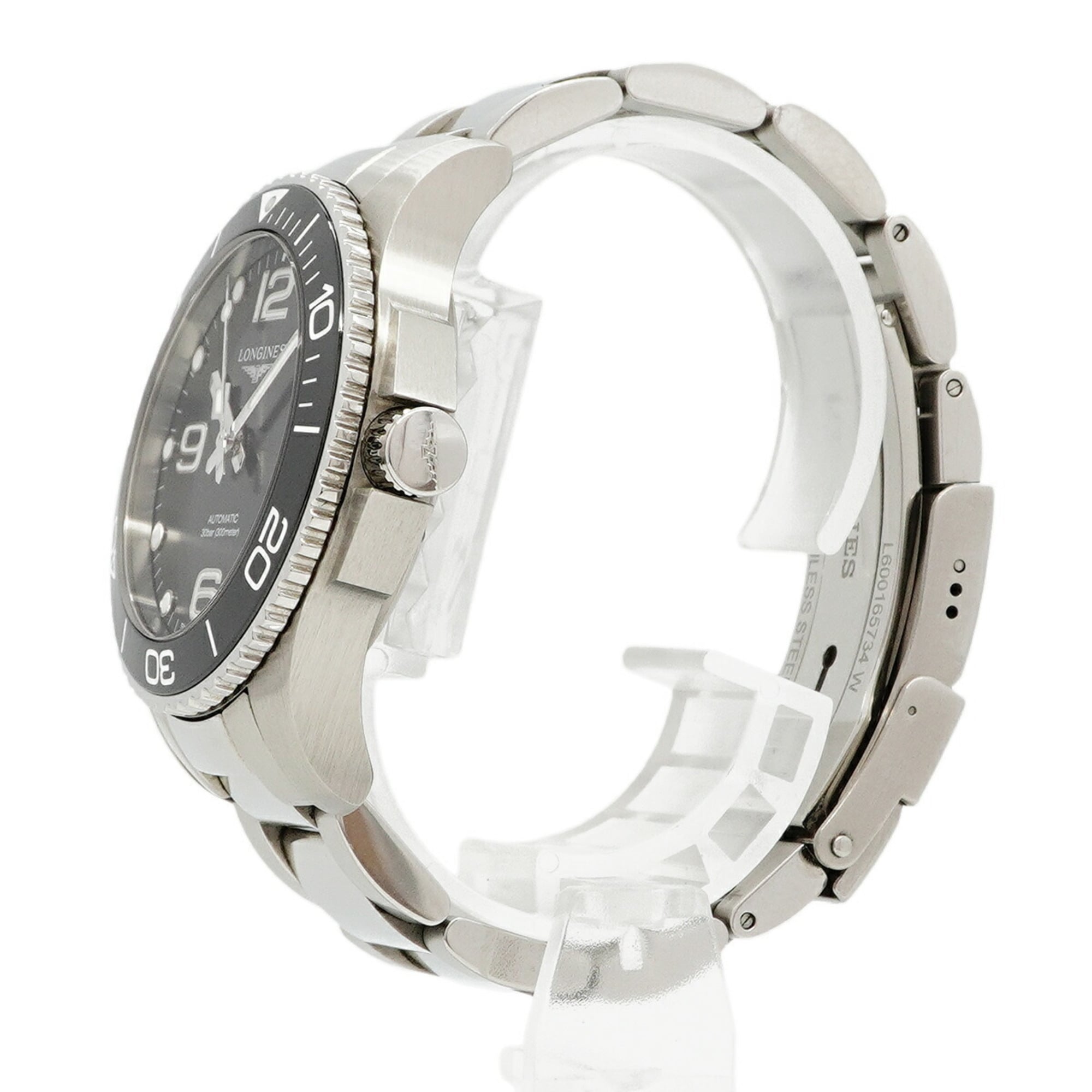 Longines HydroConquest L3.780.4 Black Dial Stainless steel 39mm Watch
