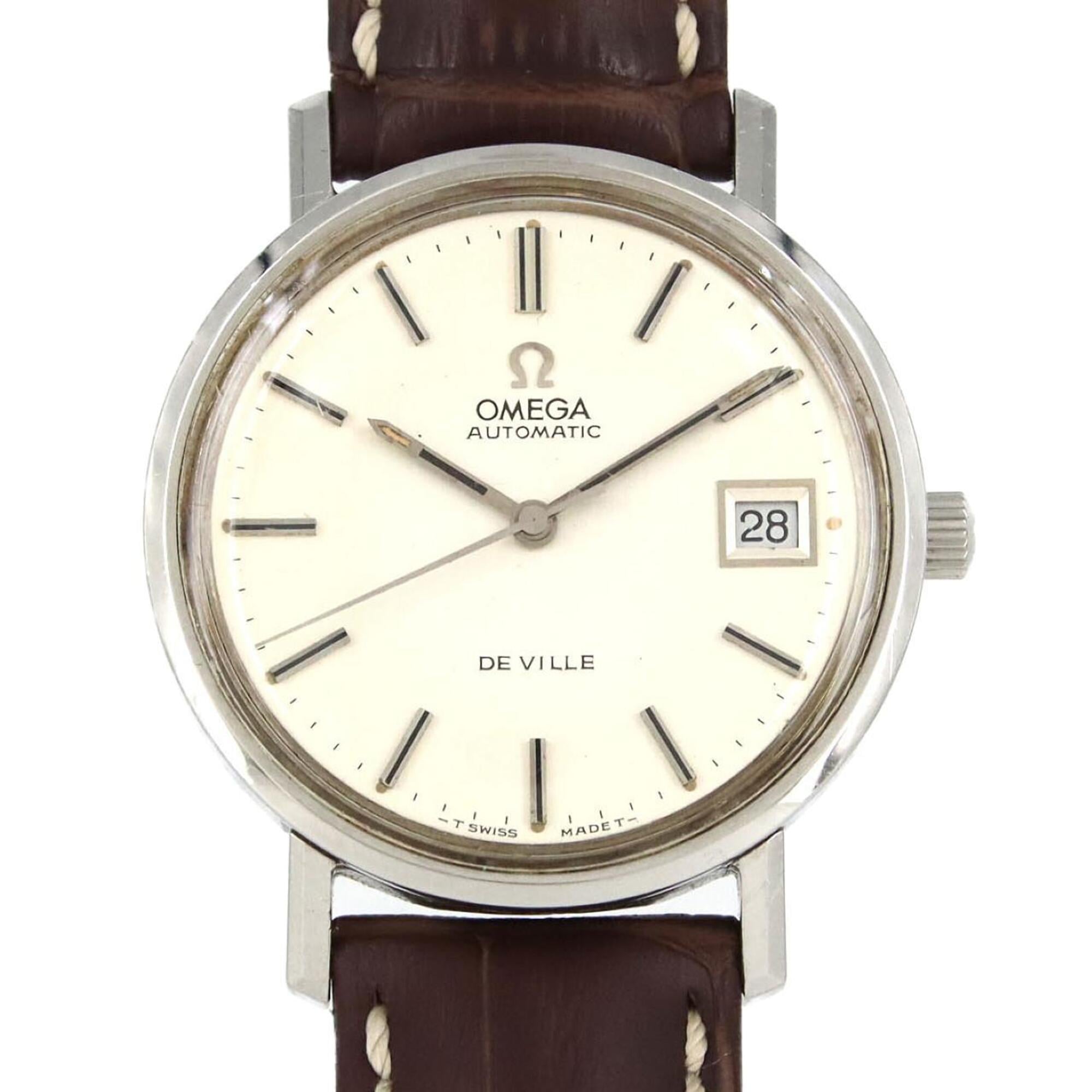 Omega De Ville 1660161 Silver Dial 35mm Watch