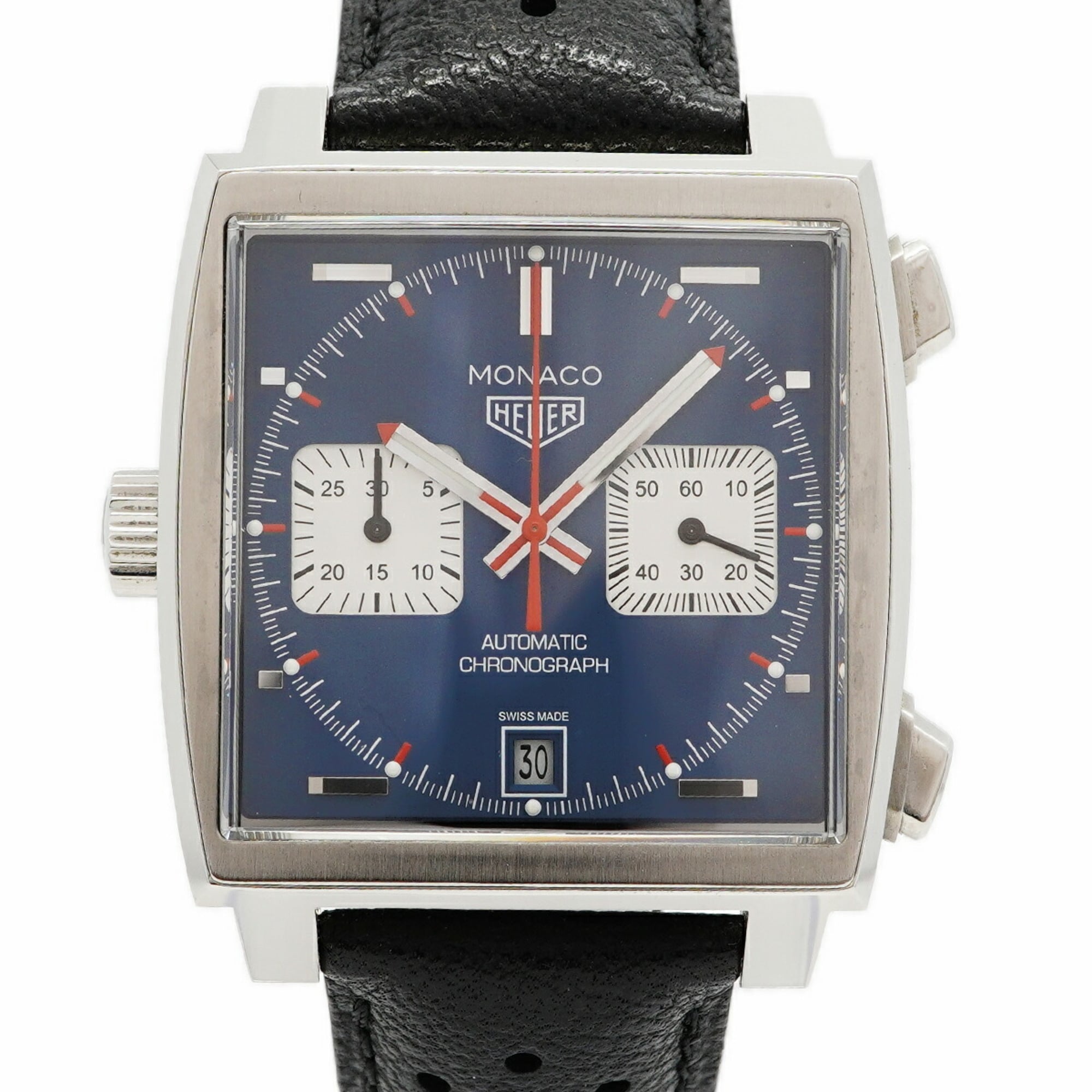 TAG Heuer Monaco Calibre 11 CAW211P Blue Dial Men's Watch