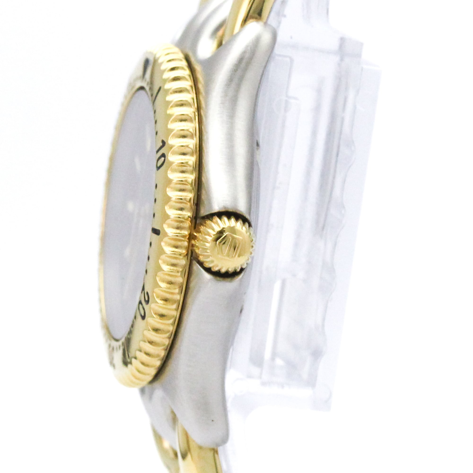 TAG HEUER Sel 200M Gold Plated Steel Ladies Watch WG1320 Polished