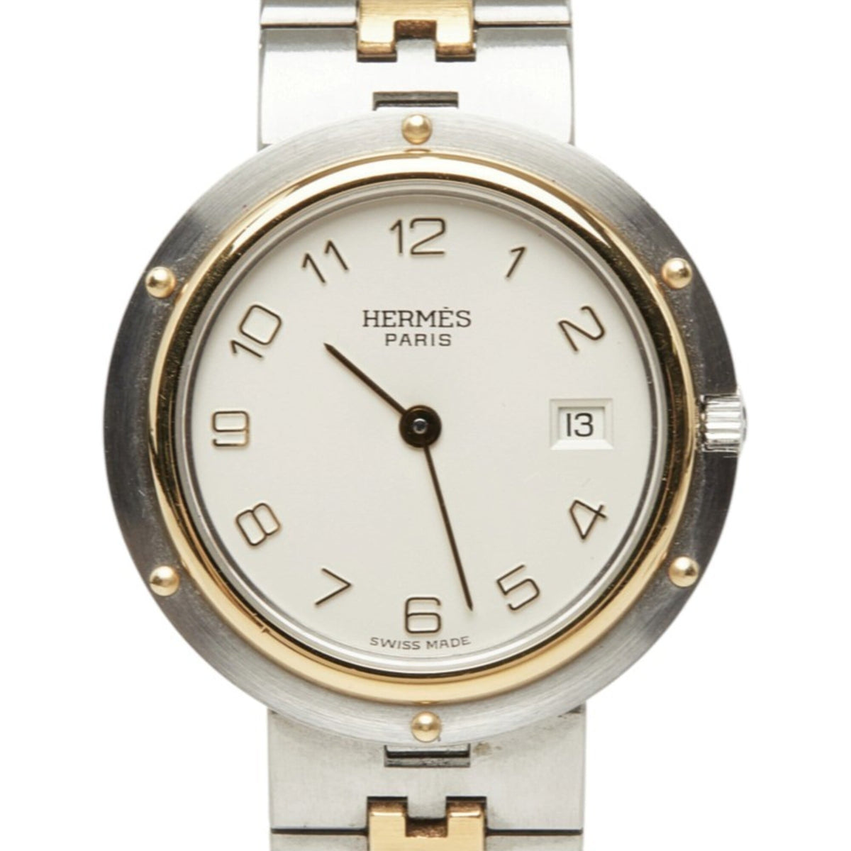 Hermes Clipper CL4.220 Weiß Zifferblatt 30 mm Uhr