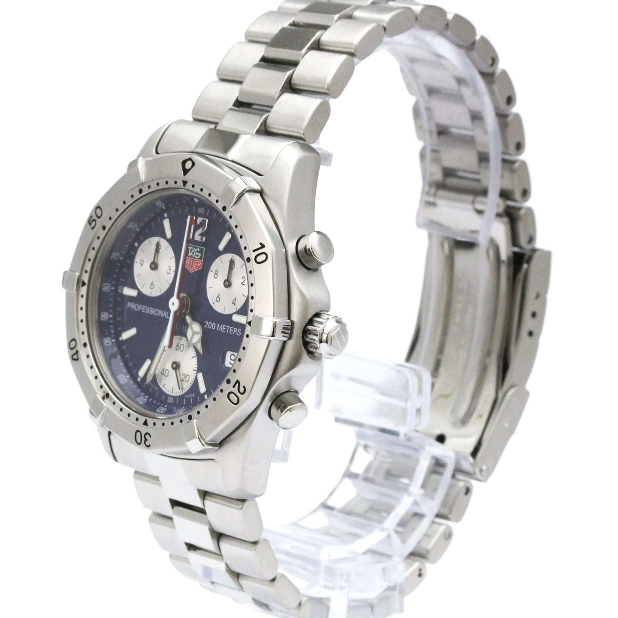 TAG Heuer 2000 Series CK1112 Blue Dial 37mm Watch