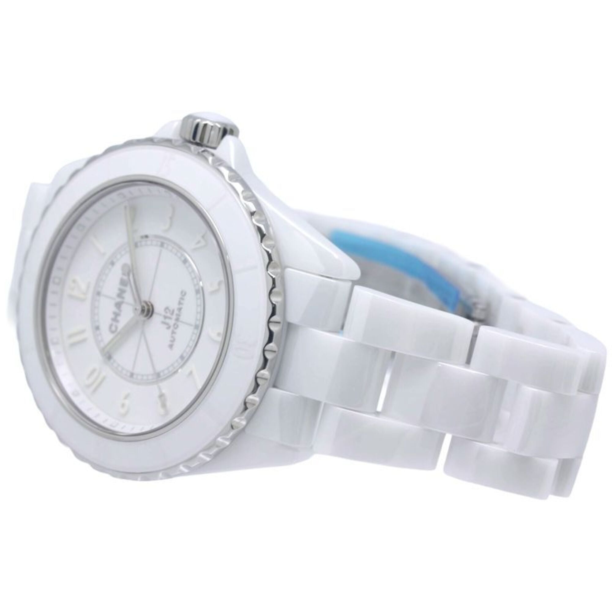 Montre Pour Hommes CHANEL J12 Phantom Calibre 12.1 H6186, céramique Blanc et acier inoxydable, 40401