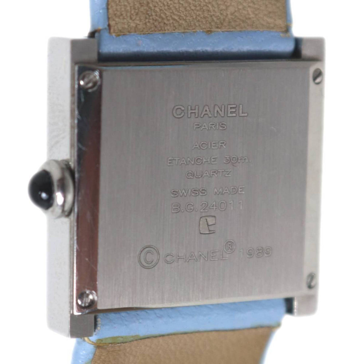 Chanel Mademoiselle GZl1lhxw White Dial 22mm Watch