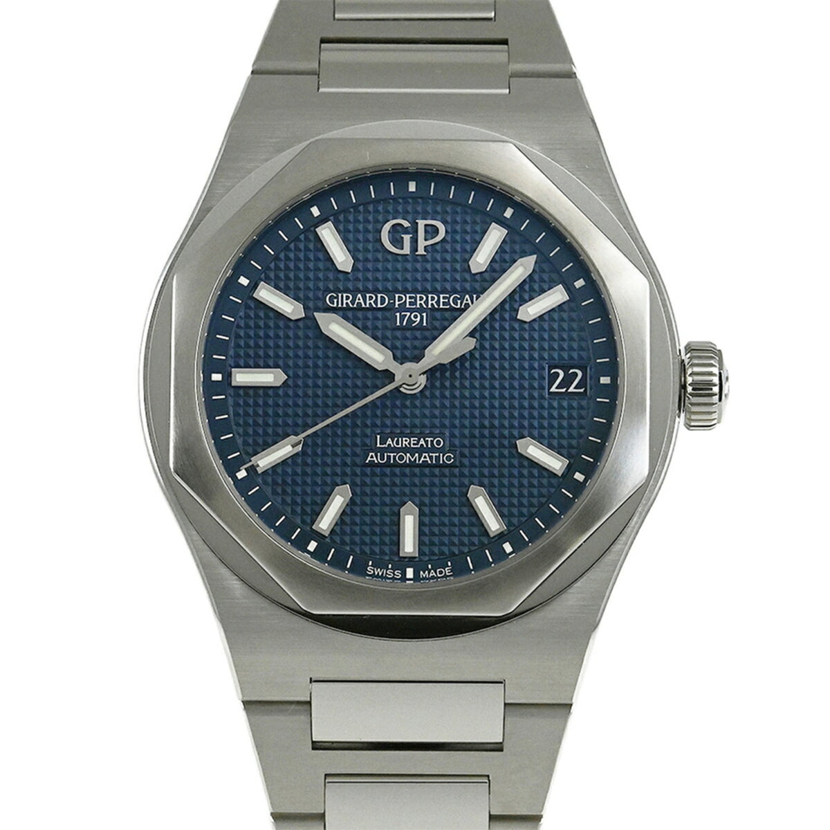 Girard-Perregaux GIRARD PERREGAUX 81010-11-431-11A Blue Dial 42mm Watch